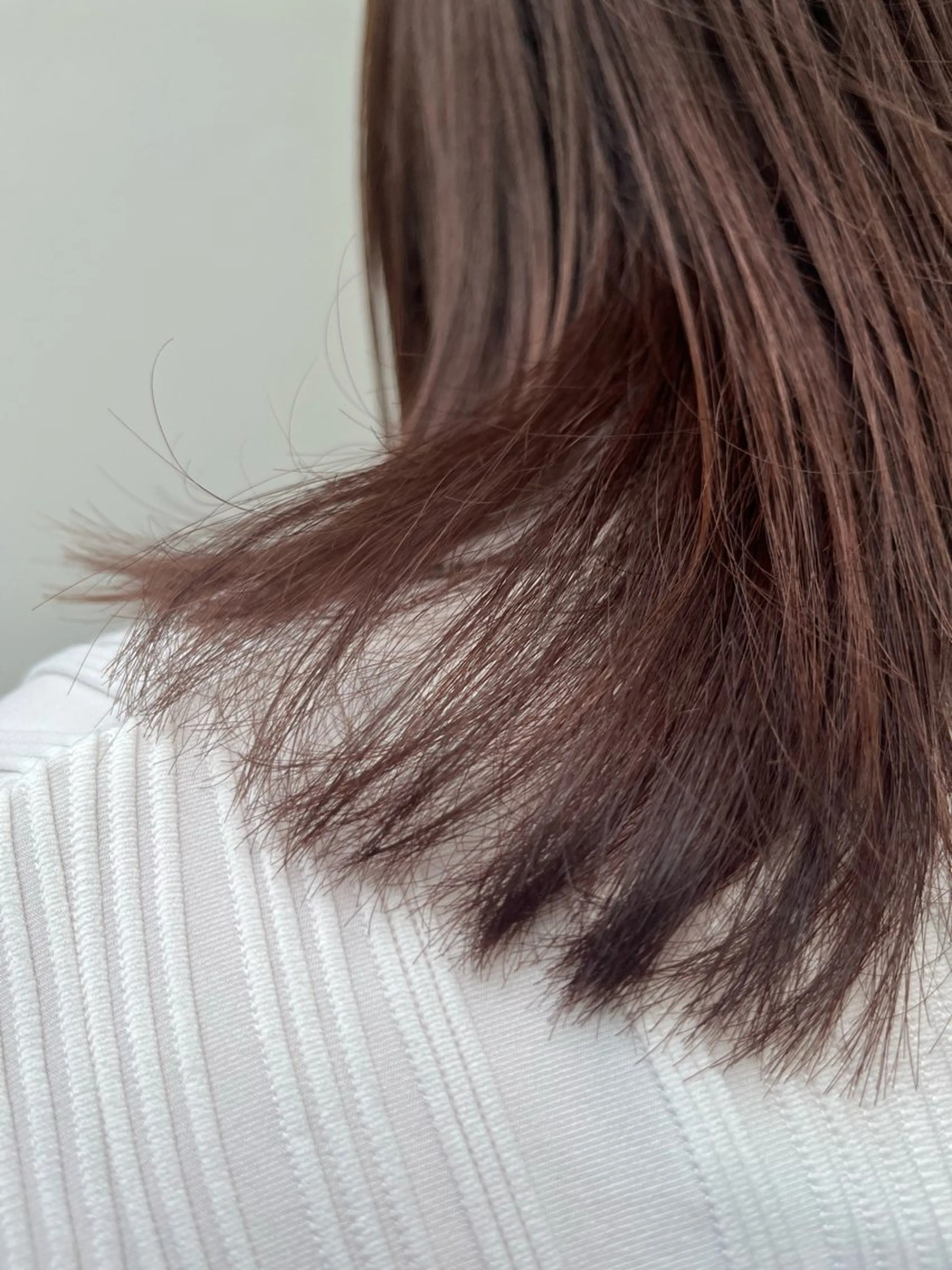 ミディアム 土田 大珠のヘアスタイル