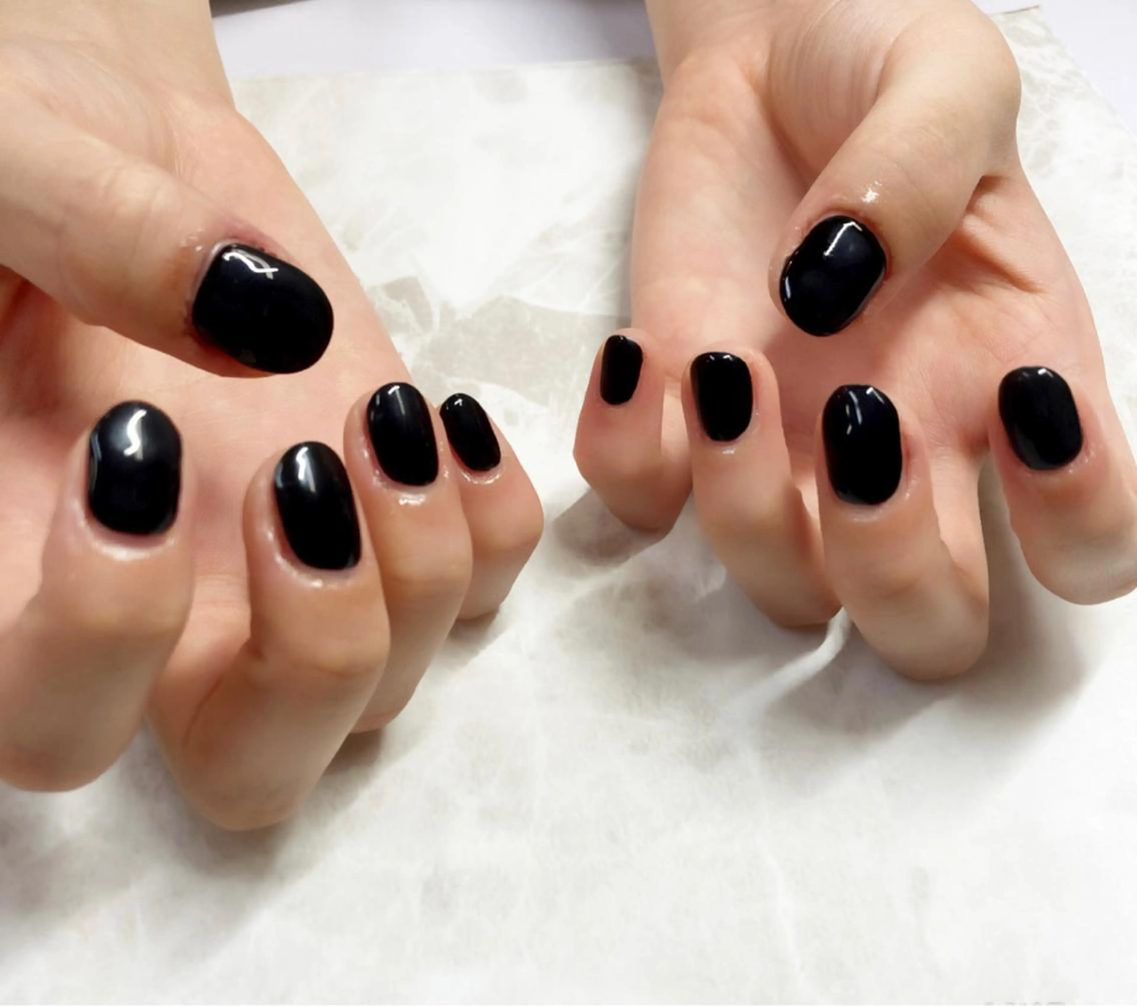 ネイル ワンカラーネイル RicottEYELASH&NAIL所属・下城 葵のネイルデザイン