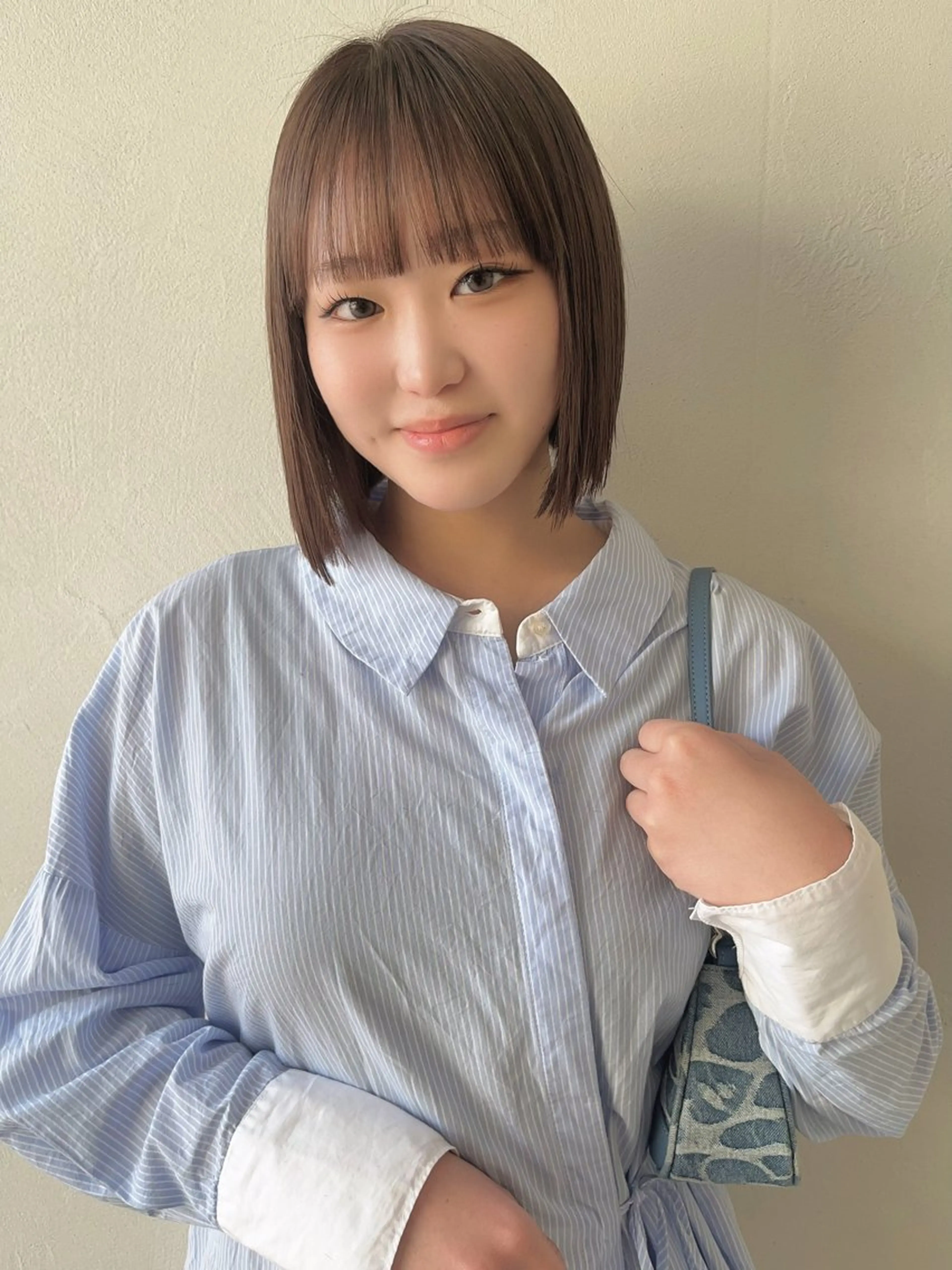 ショート カラー ベージュカラー 透明感カラー 透明感カラー🫧🌈 似合わせカット✂︎のヘアスタイル