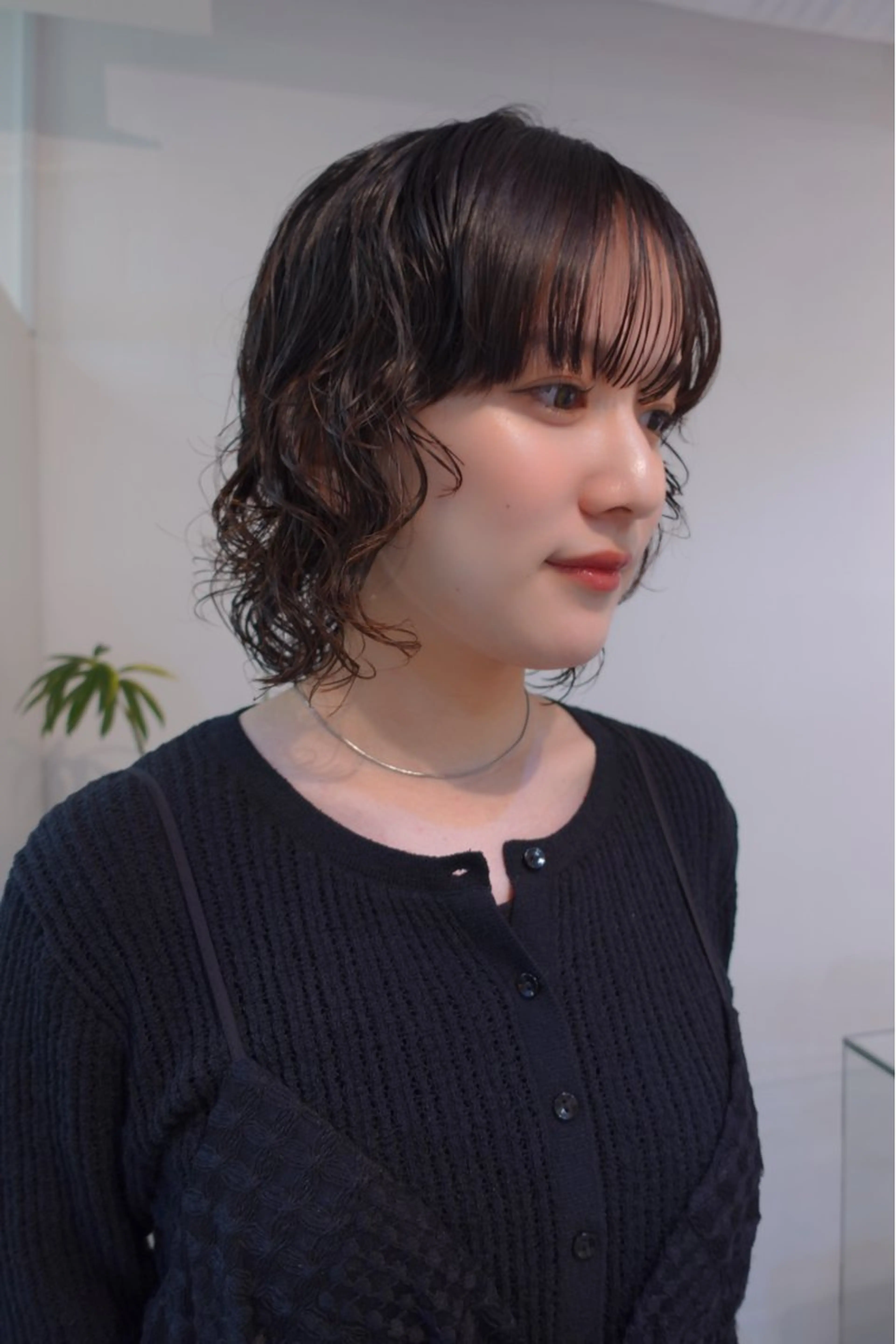 ミディアム パーマ カット パーマ sakura🌸 レイヤー/nelkeのヘアスタイル