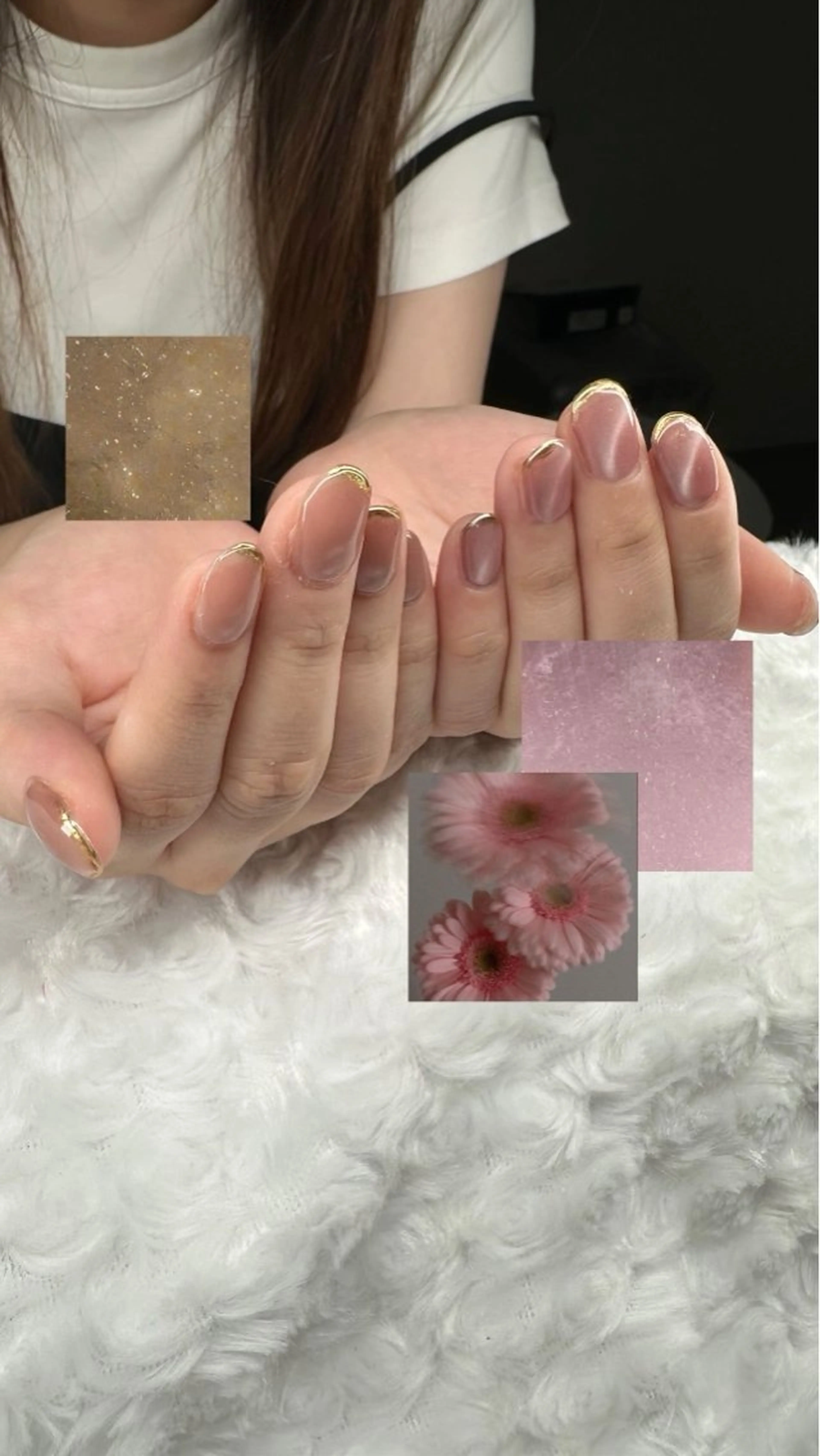 ネイル ハンドネイル Sawa ︎︎𓂃⟡.·のネイルデザイン