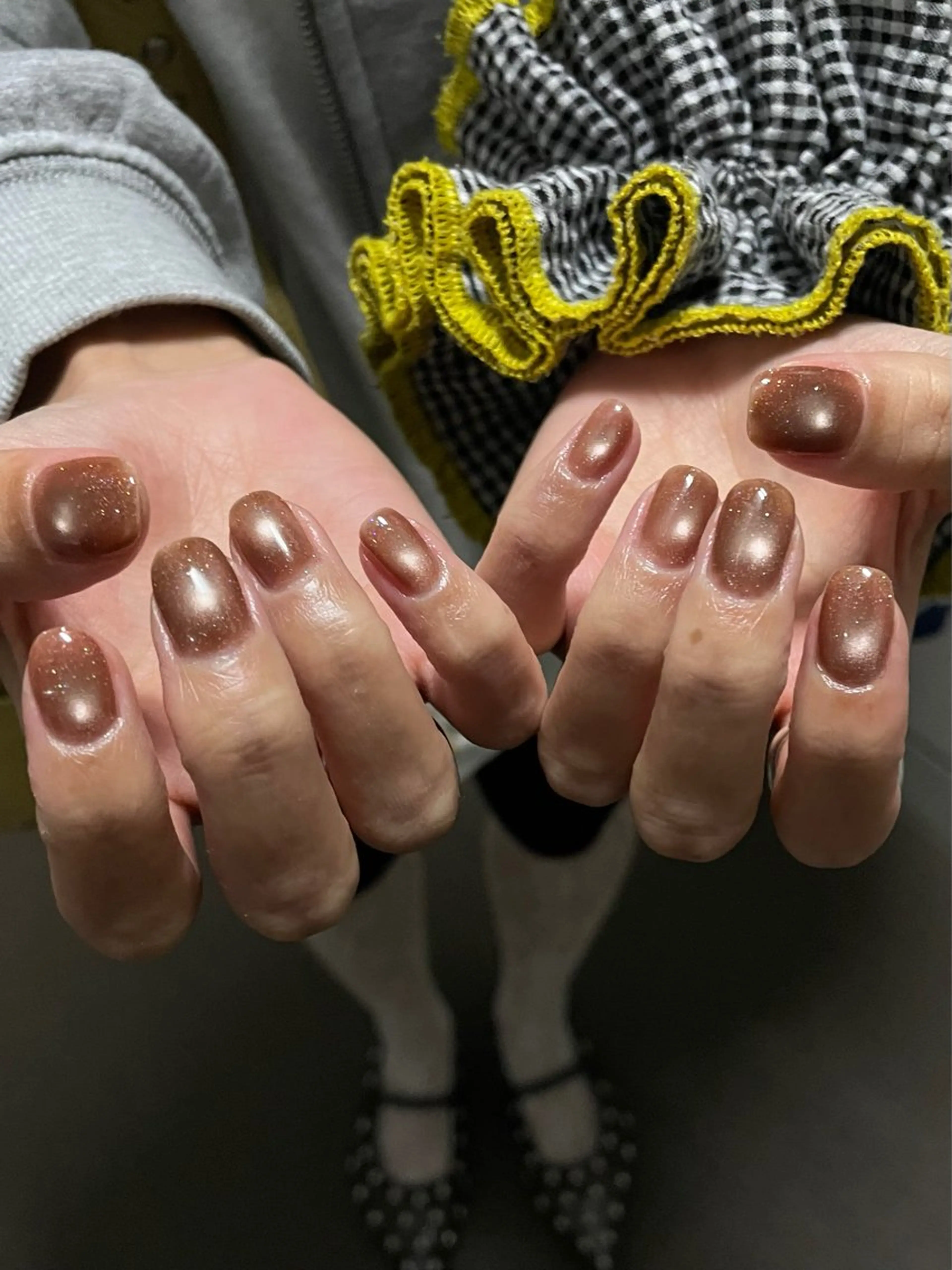 ネイル マグネットネイル ハンドネイル F room 表参道のネイルデザイン