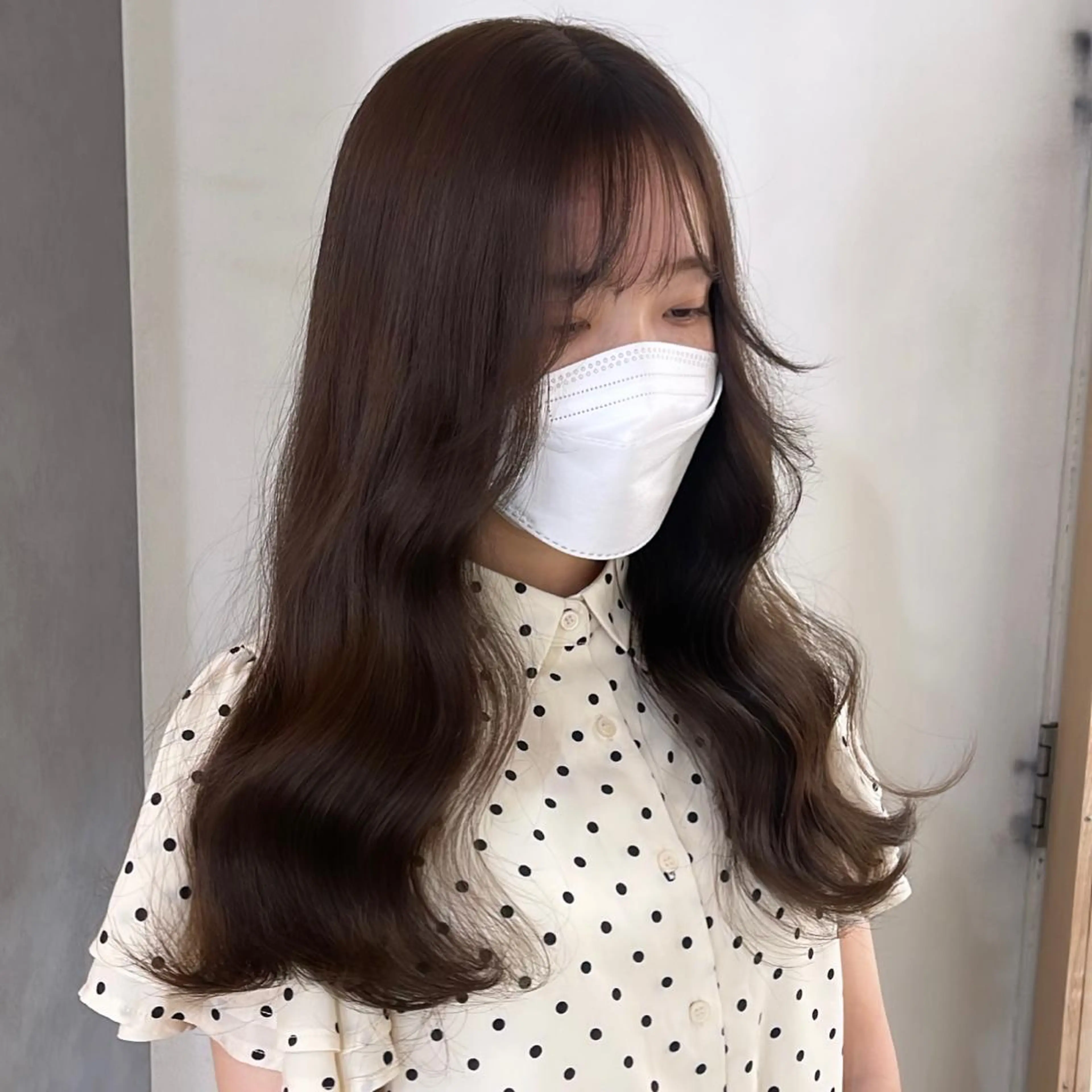 ロング ヘアカラー トリートメント ナカヤマナナエ ♡のヘアスタイル
