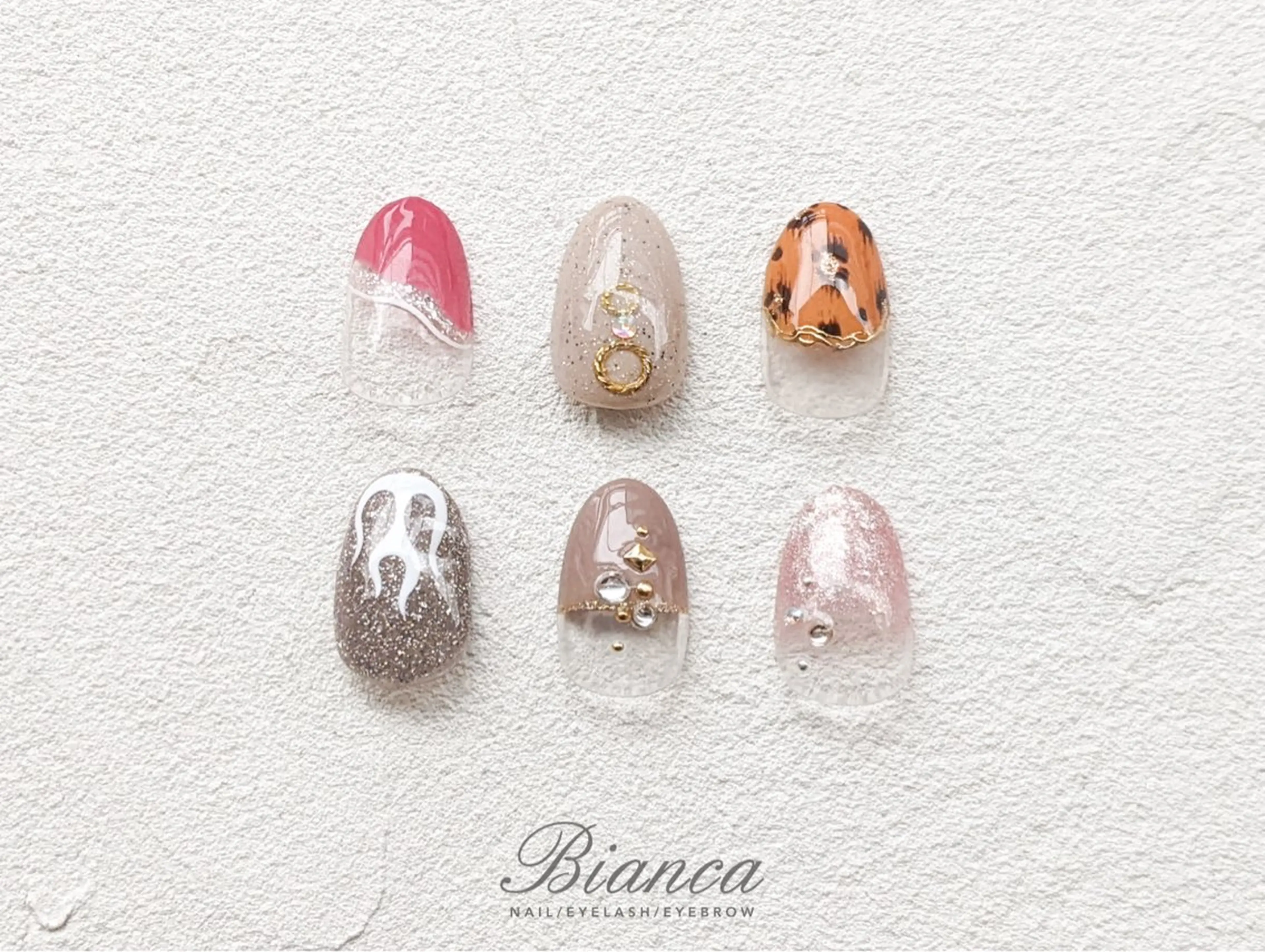 ネイル ハンドネイル Bianca栄店 みさと店長のネイルデザイン