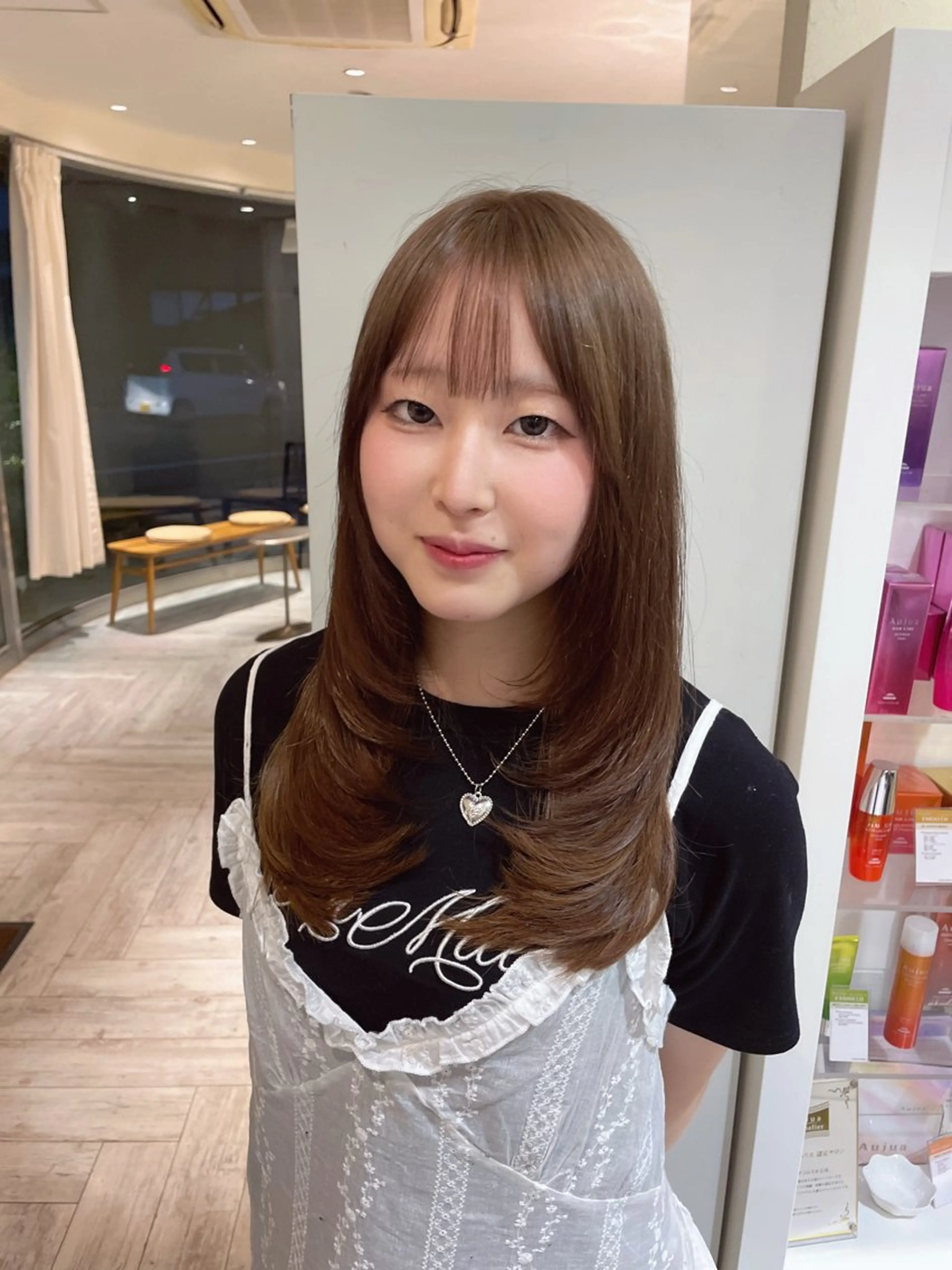 ロング カラー ヘアカラー 太田陽葉里/ パーマモデル募集中のヘアスタイル