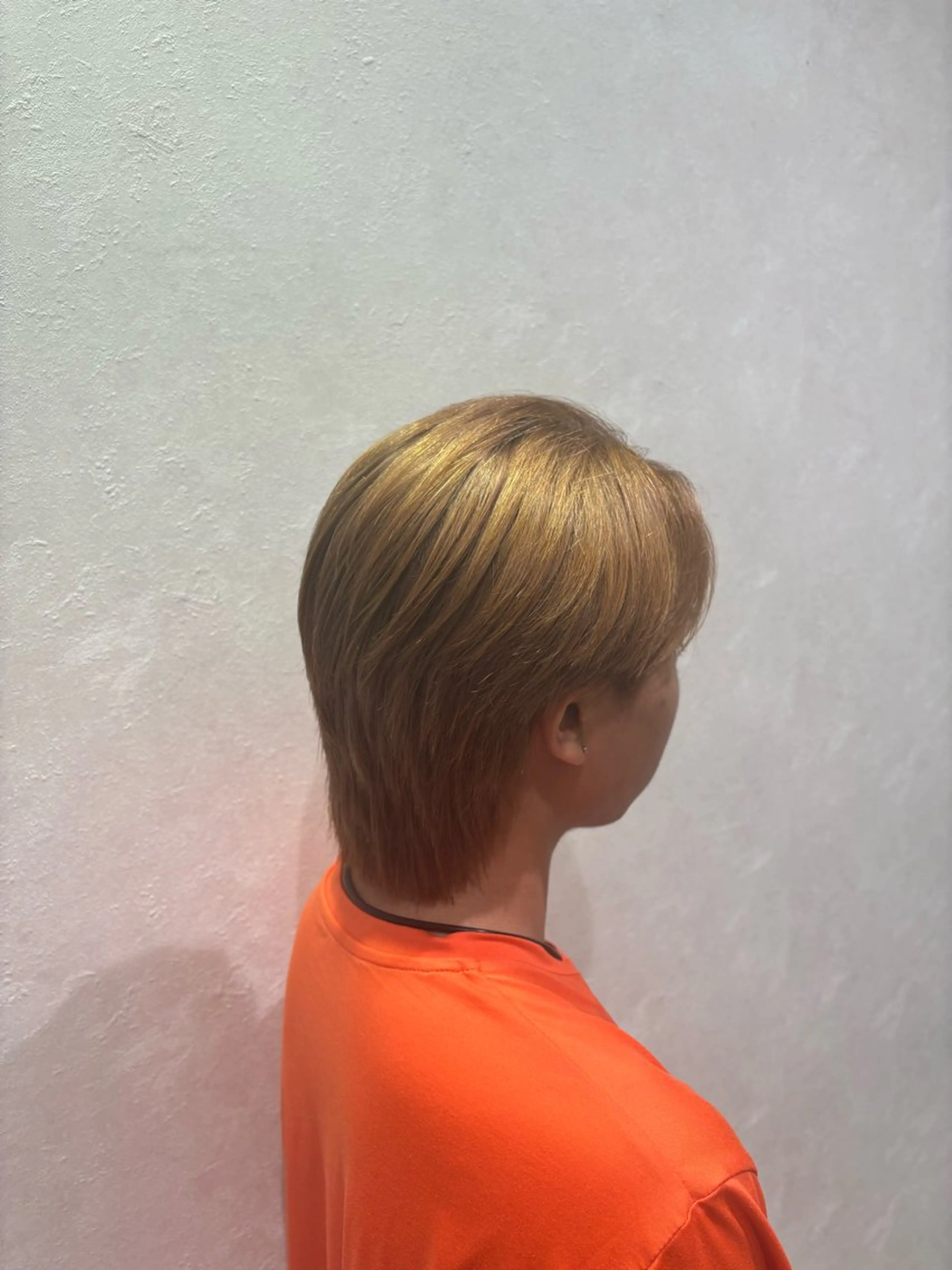 ショート カラー ヘアカラー 山田 梨央のヘアスタイル
