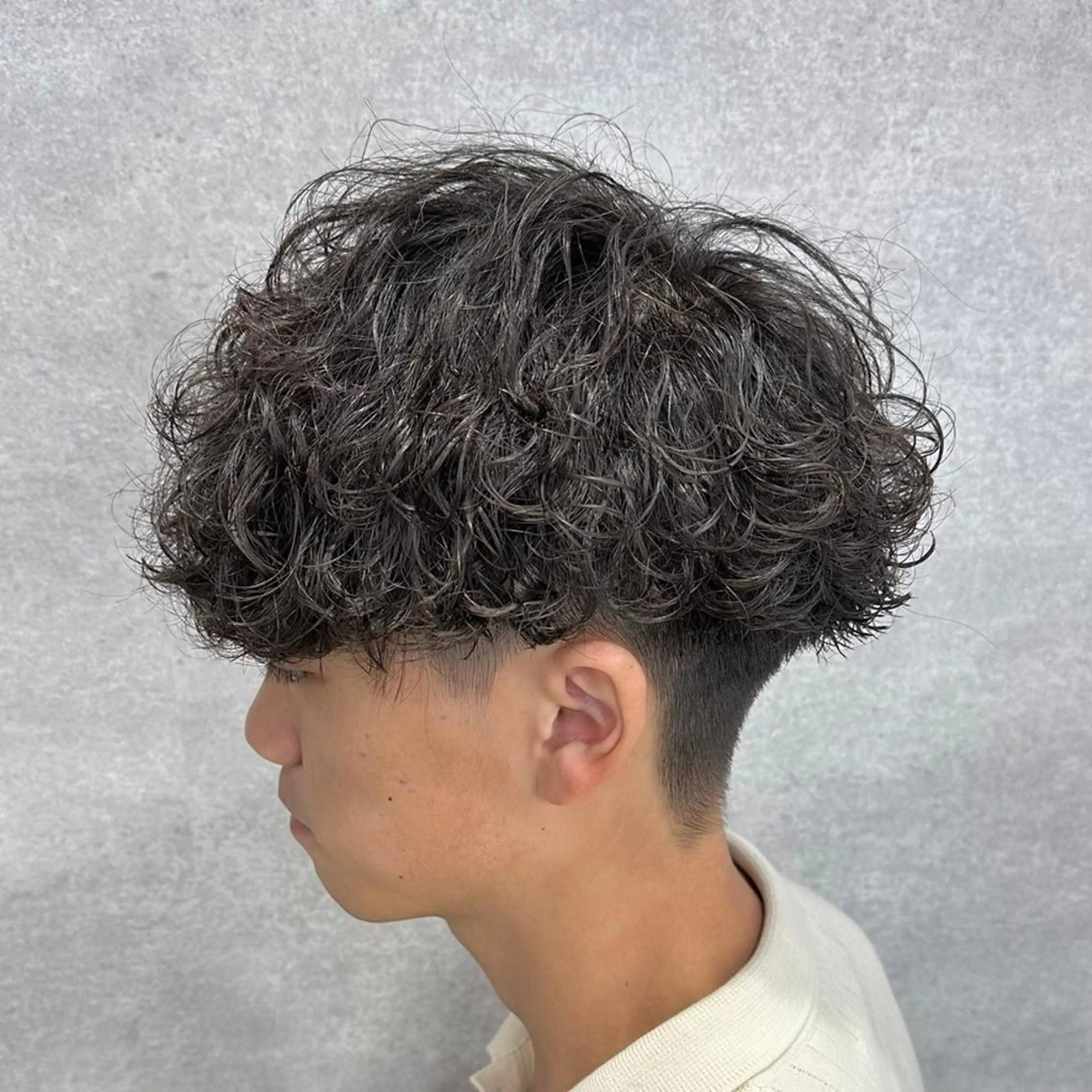メンズ スパイキーショート 朝崎倭斗のヘアスタイル