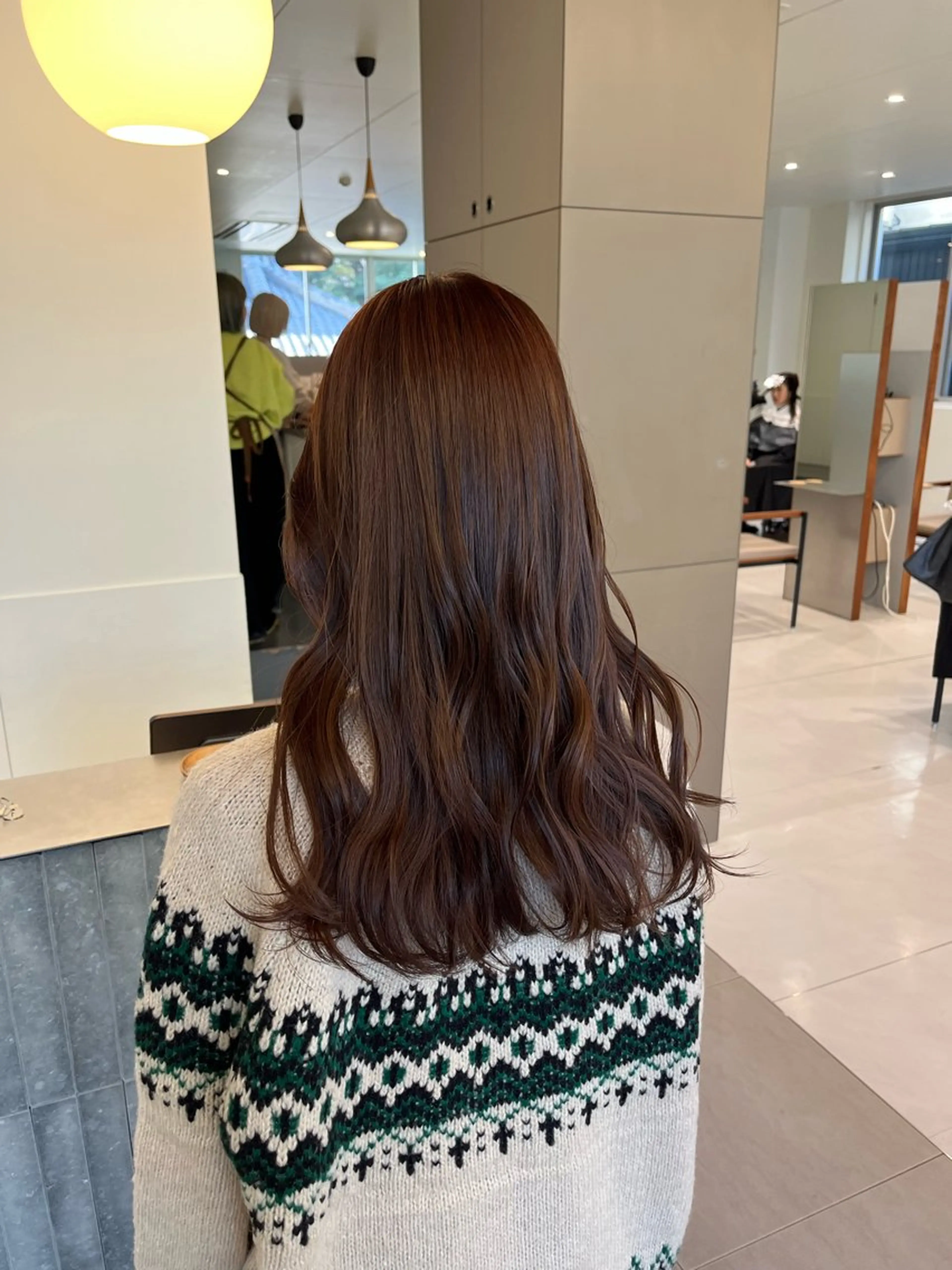 ロング カラー ベージュカラー ブリーチ 透明感カラー ダブルカラー トリートメント ブリーチ/レイヤー 🌻Mutsumiのヘアスタイル