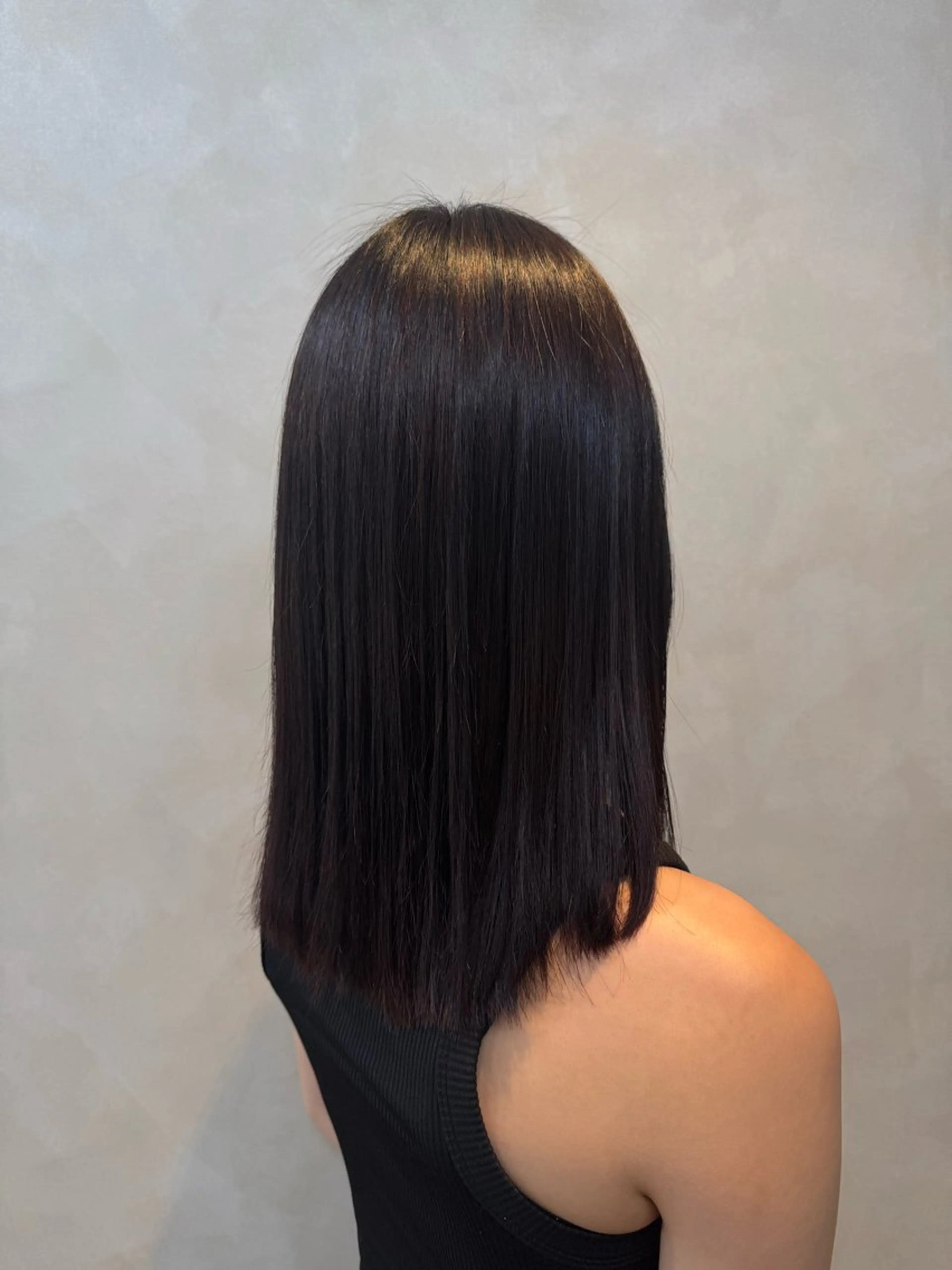 ミディアム 髪質改善 縮毛矯正 Gigi宇都宮 Sakuraのヘアスタイル