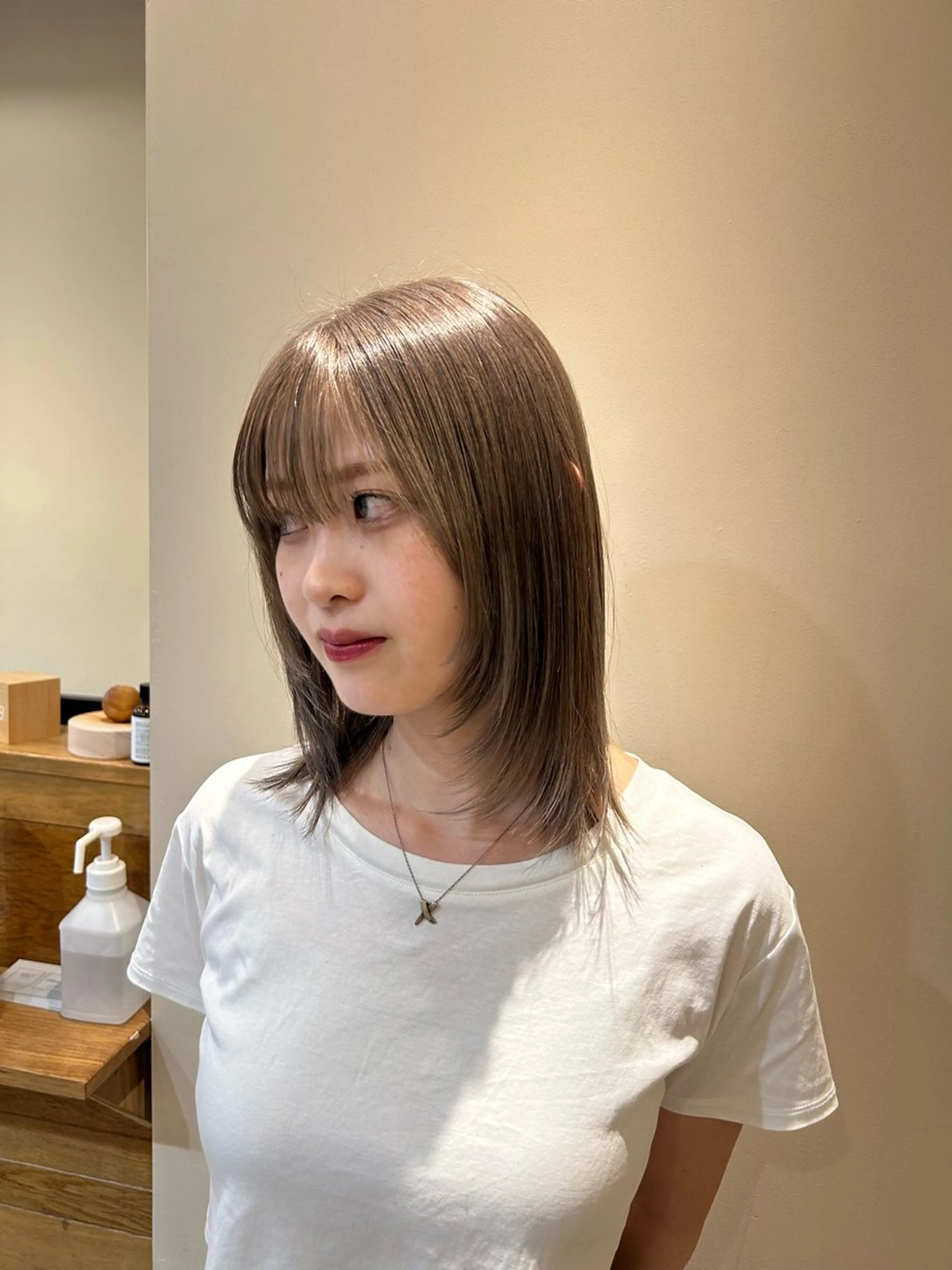ミディアム カット ヘアカラー トリートメント ♥yelm ユウナ♥のマツエク・マツパデザイン