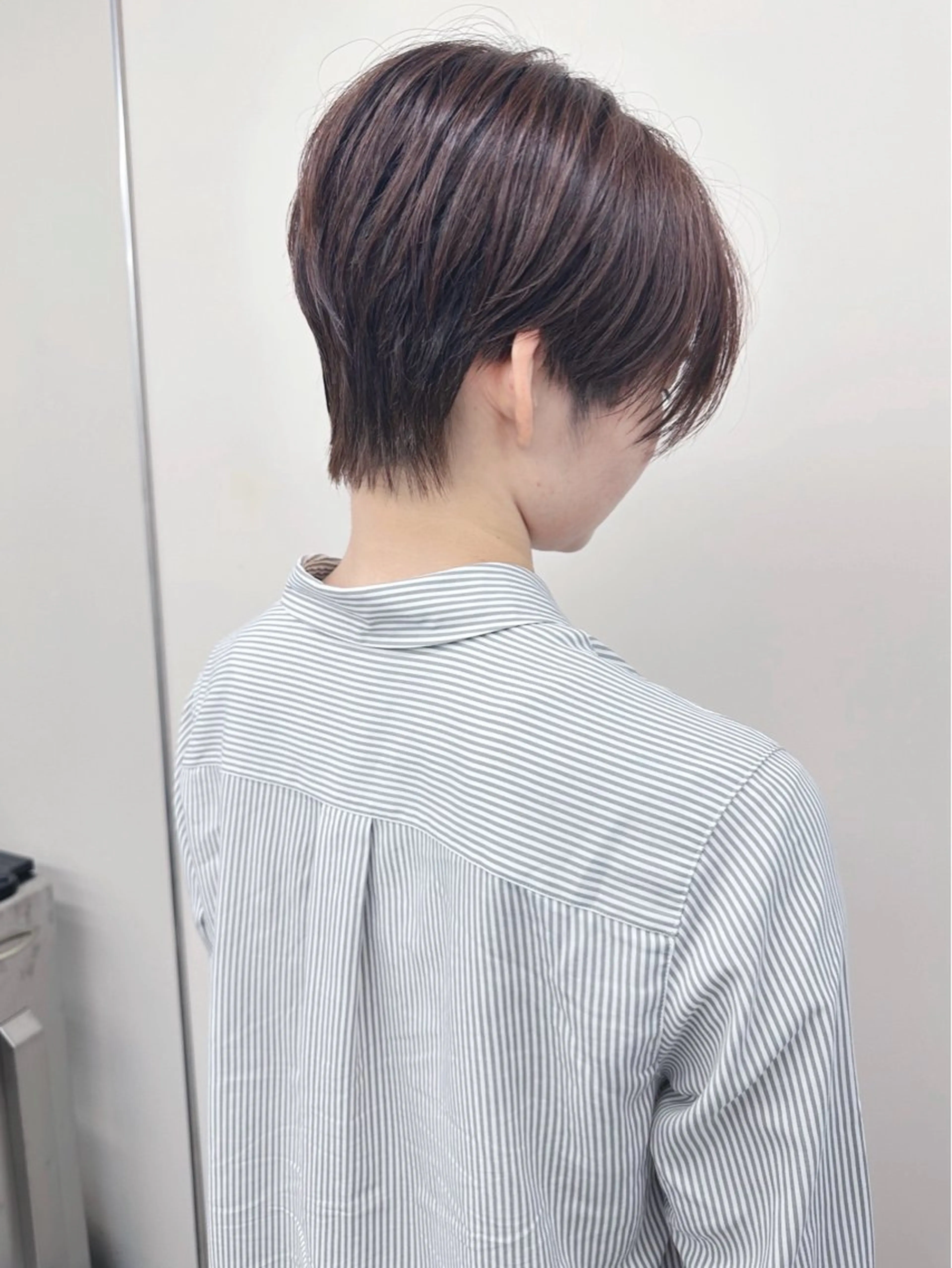 ショート カット トリートメント ヘッドスパ パーマボブ/丸みボブ /くせ毛/とういのヘアスタイル