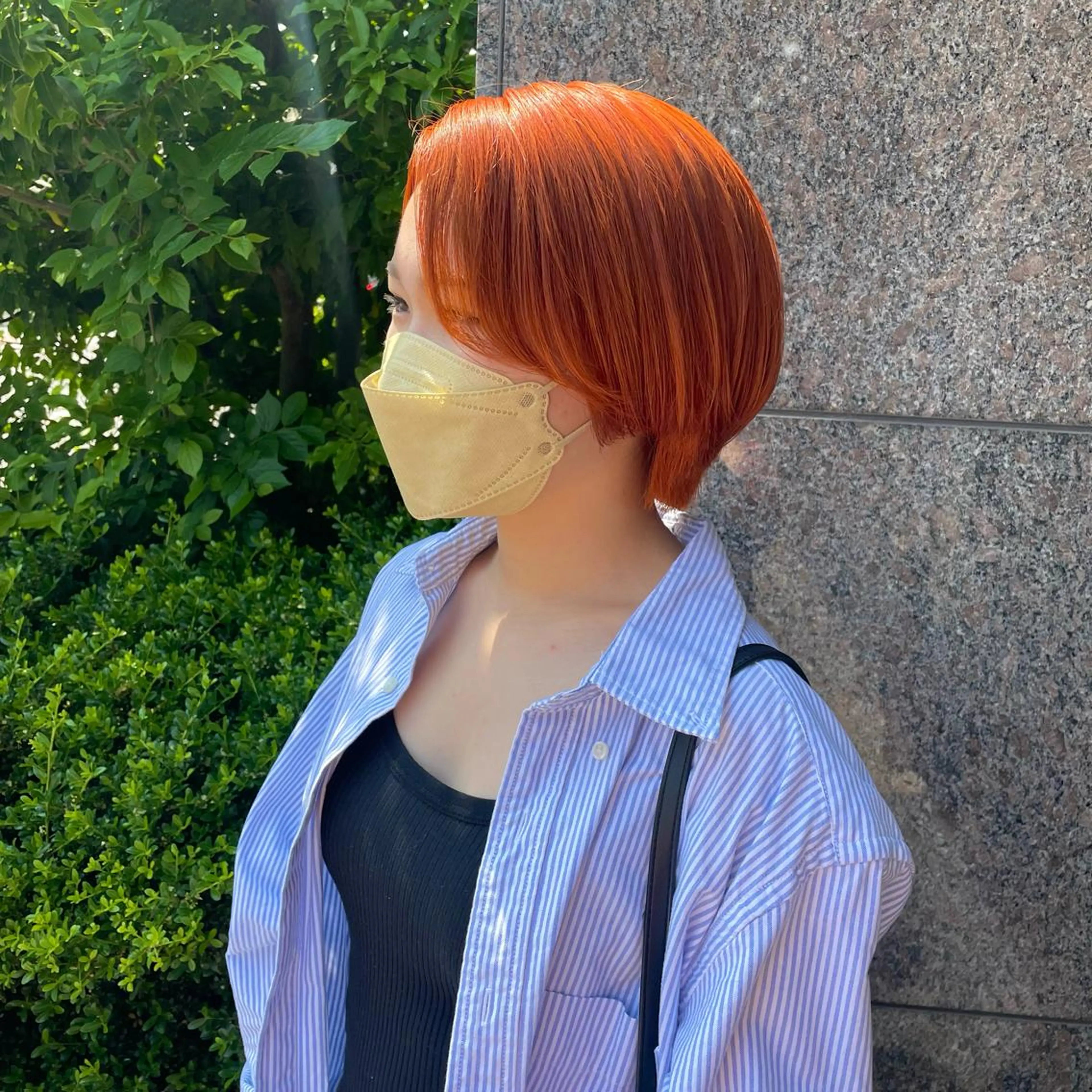 カラー BLANCA　HAIR西尾所属・新納 杏奈のヘアスタイル