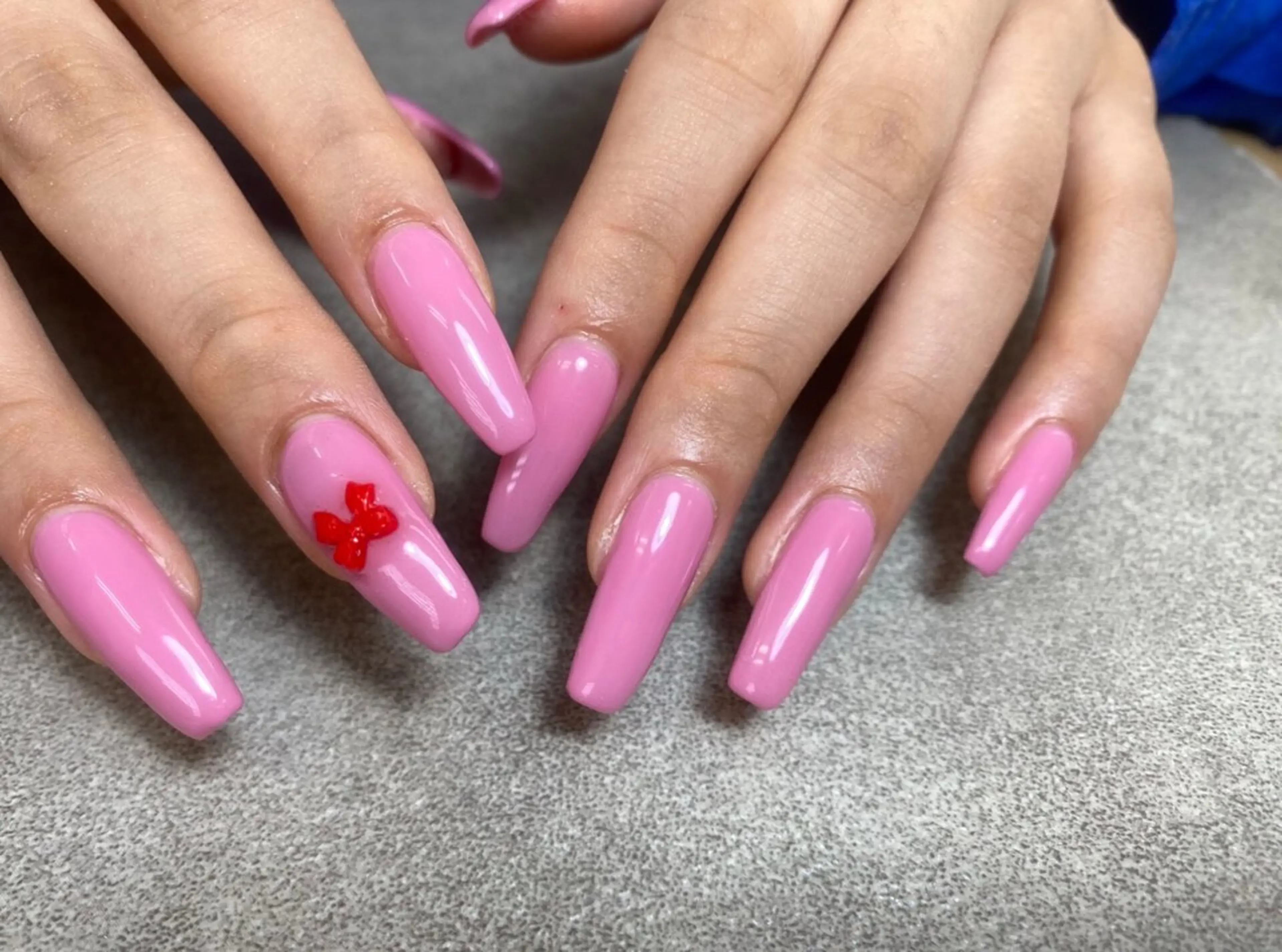 ネイル ジェルネイル ニュアンスネイル ワンカラーネイル パラジェル ワンホンネイル ハンドネイル Lilas所属・【立川ネイルサロン】 🩵ｍｉｓａｔｏ.のネイルデザイン