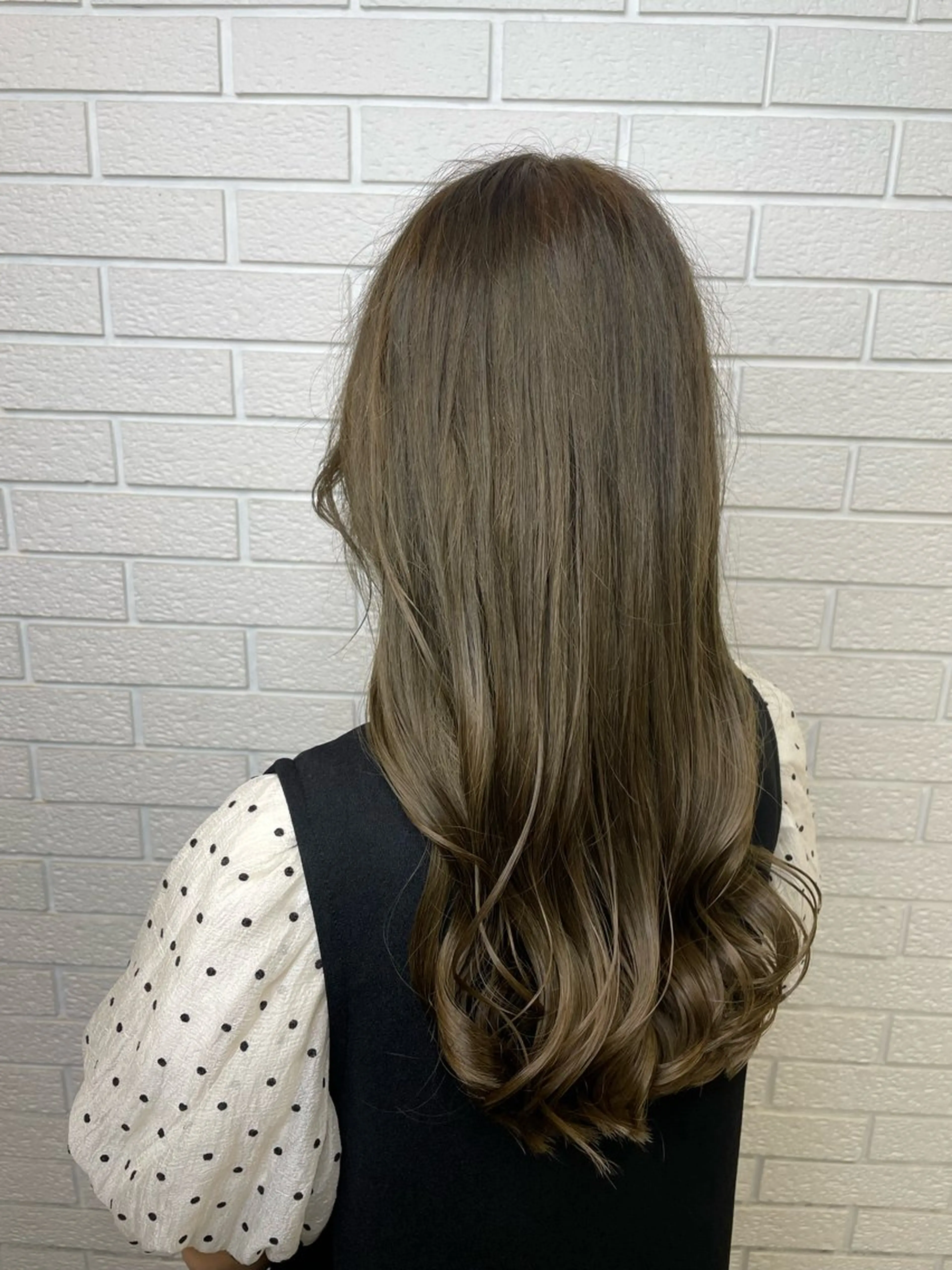 ロング カラー カット ヘアカラー ニュアンスデザイン✄ YOU♡のヘアスタイル