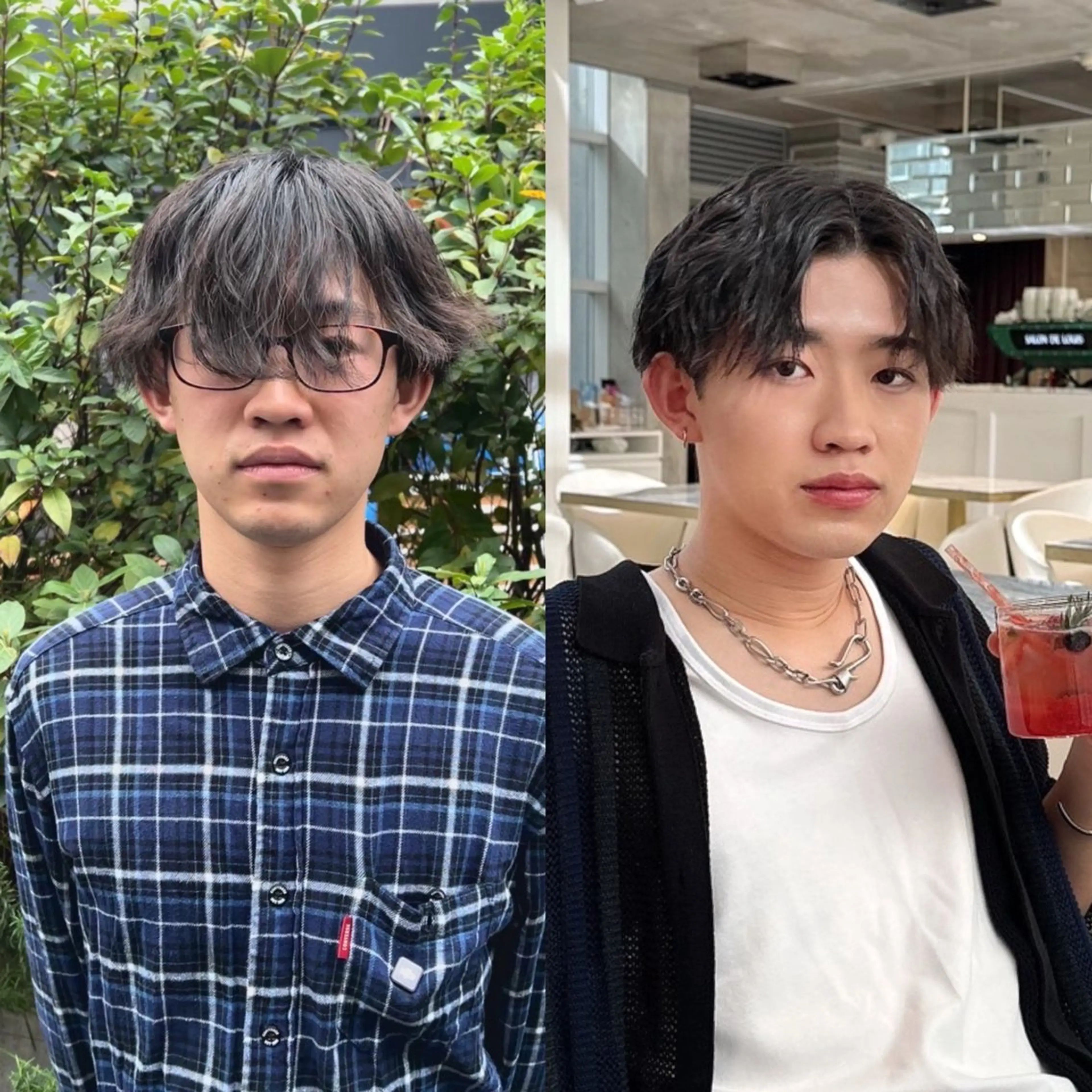 メンズ 韓国ヘア×顔まわり 🇰🇷和知拓郎のヘアスタイル