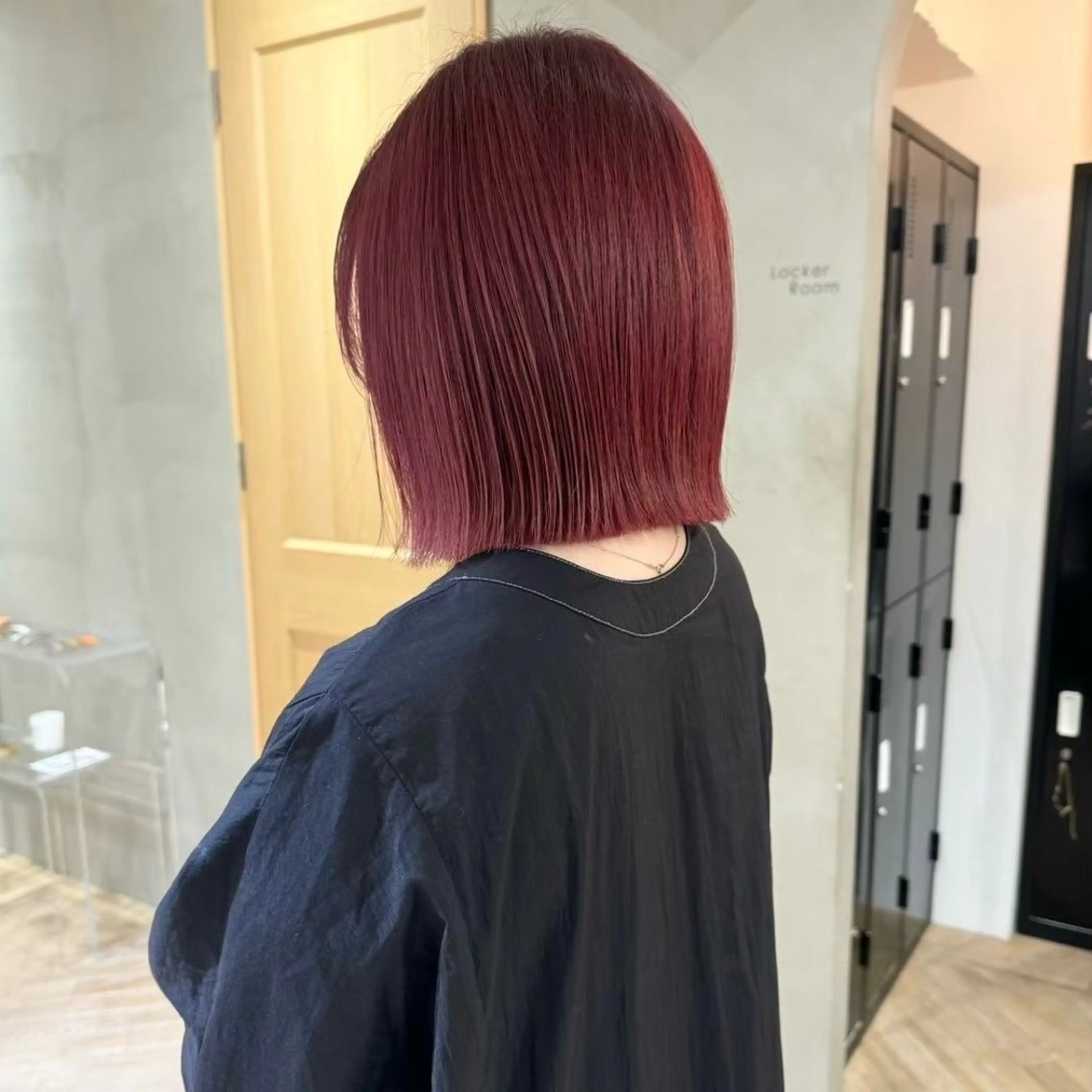 ミディアム カラー カット ヘアカラー レイヤーカット/暖色 カラー/mao🎀のヘアスタイル