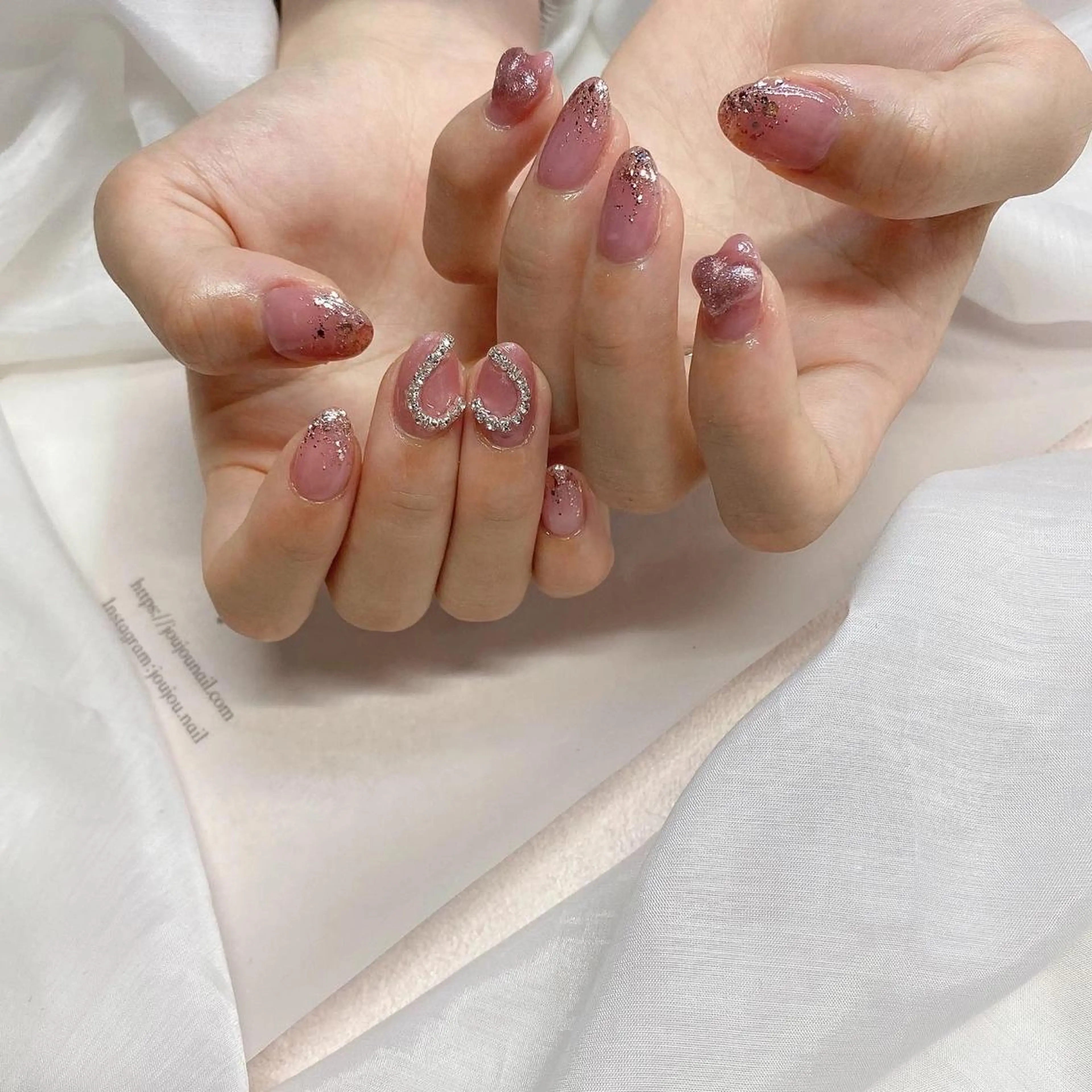 ネイル ハート EMANON心斎橋店所属・大阪心斎橋ネイル/ hinataのネイルデザイン