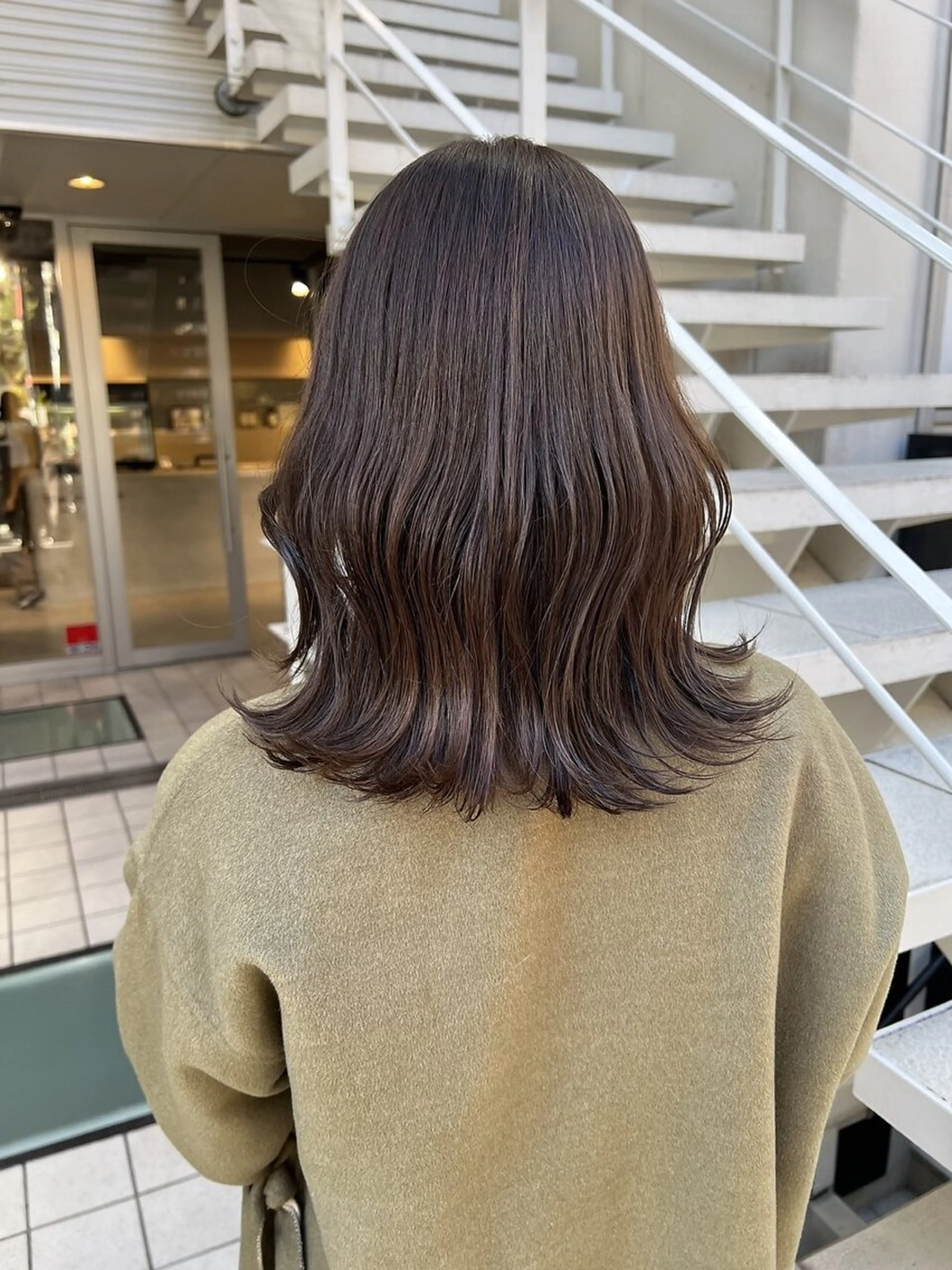 ミディアム カラー ハイトーン/ブリーチ 💙みずき💙のヘアスタイル