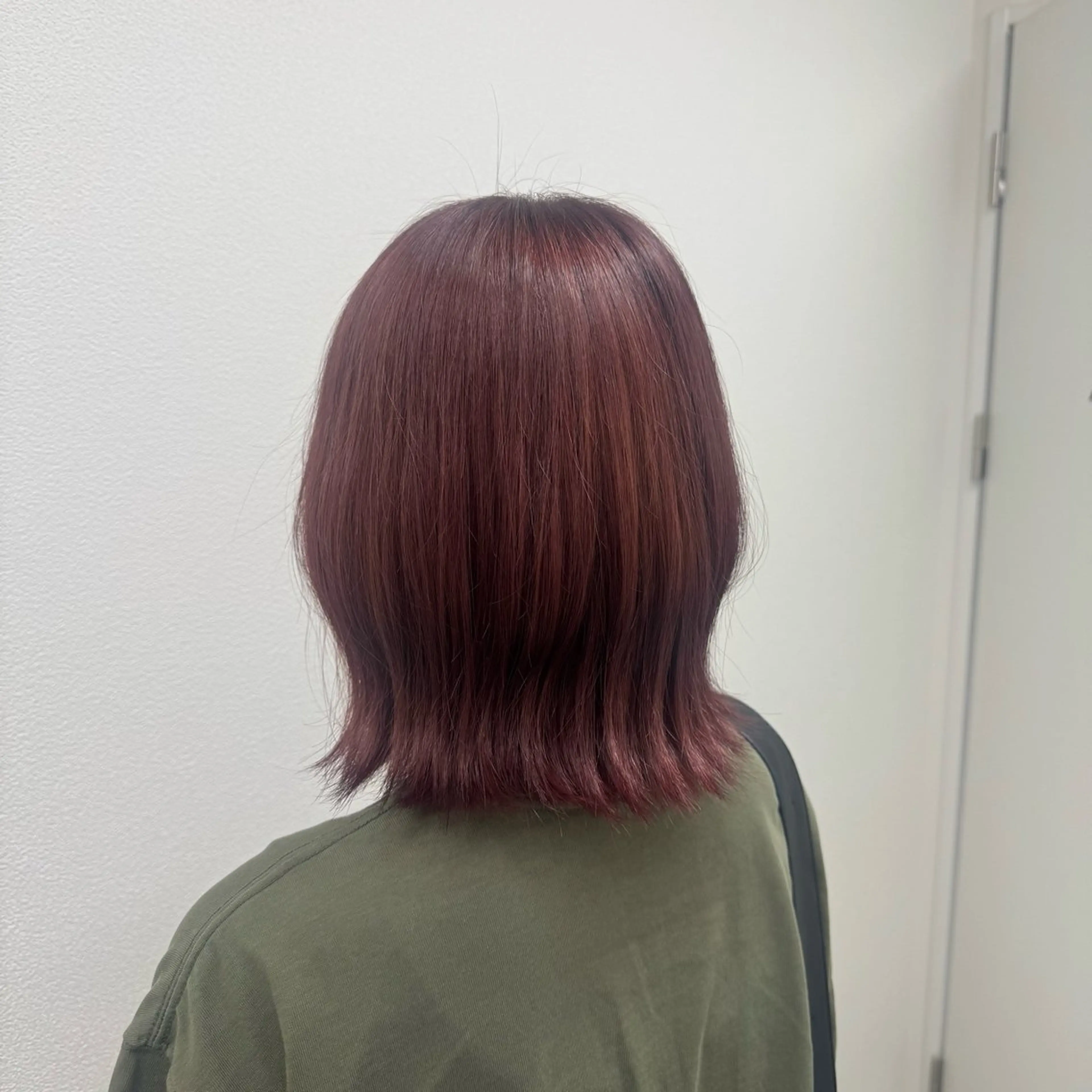 セミロング カラー ヘアカラー 韓国上品ヘア🤍 ARISA🤍のヘアスタイル
