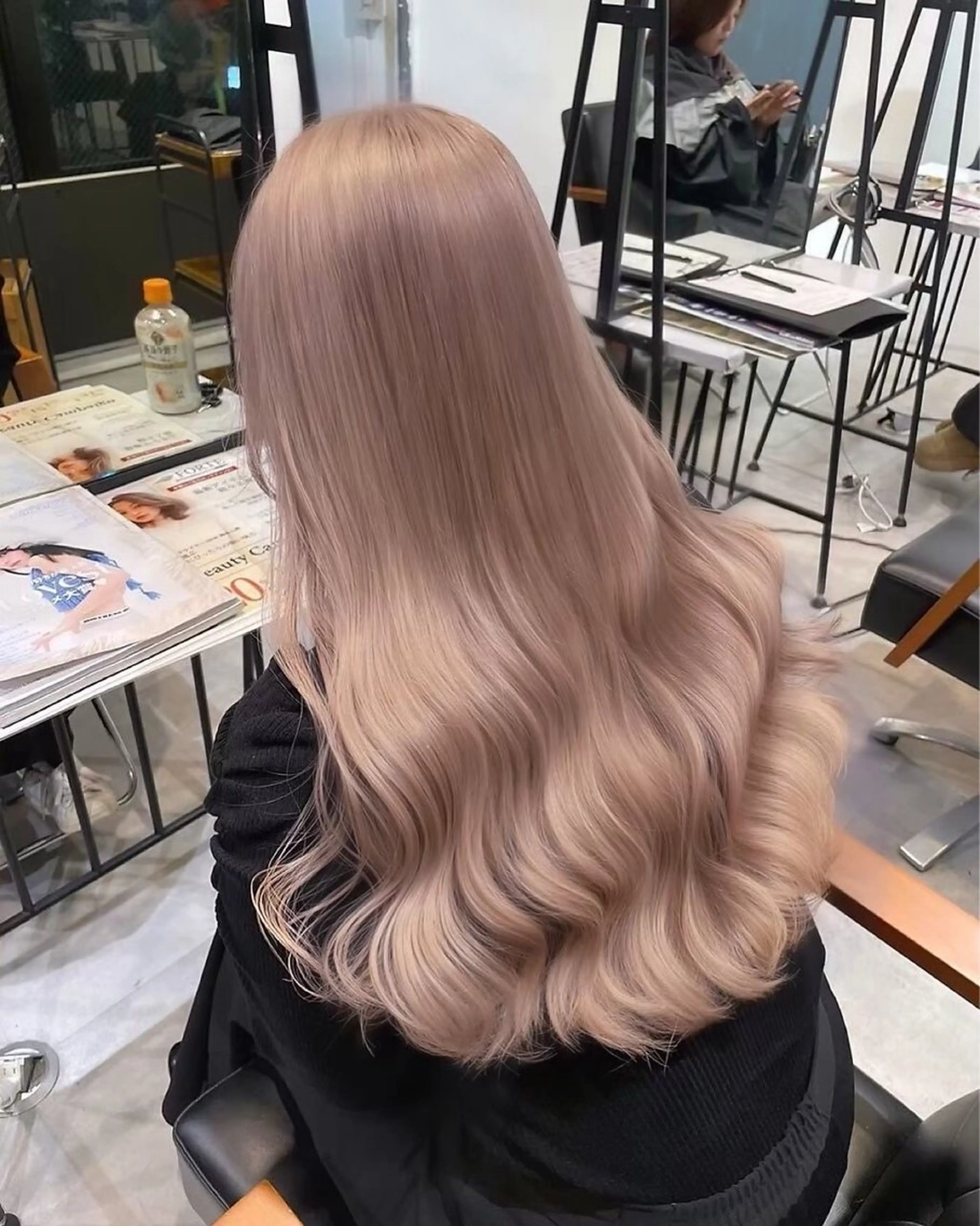 ロング 🎀ིྀ暖色カラー/ 髪質改善/みどりのヘアスタイル