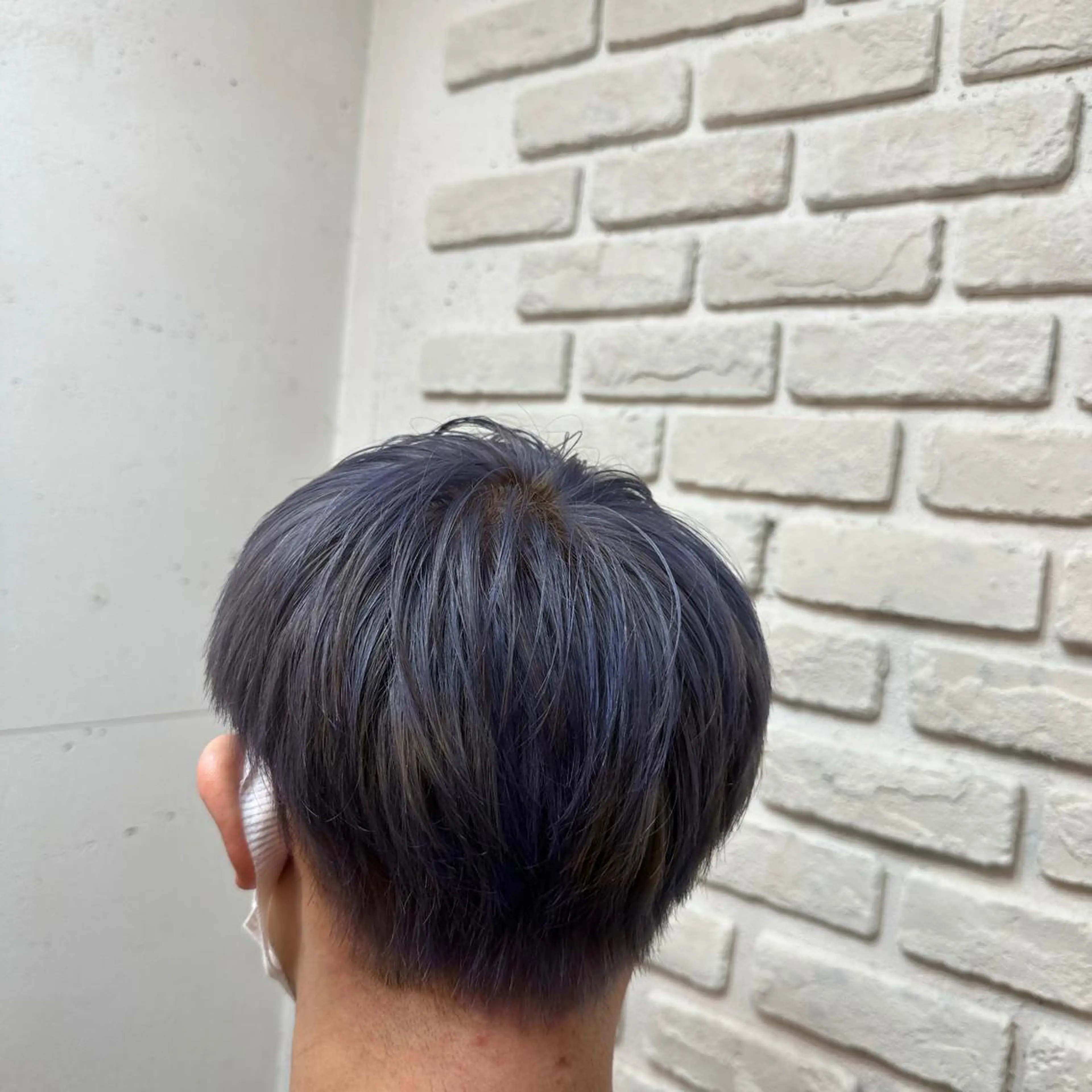 ショート カラー メンズパーマ 本多のヘアスタイル