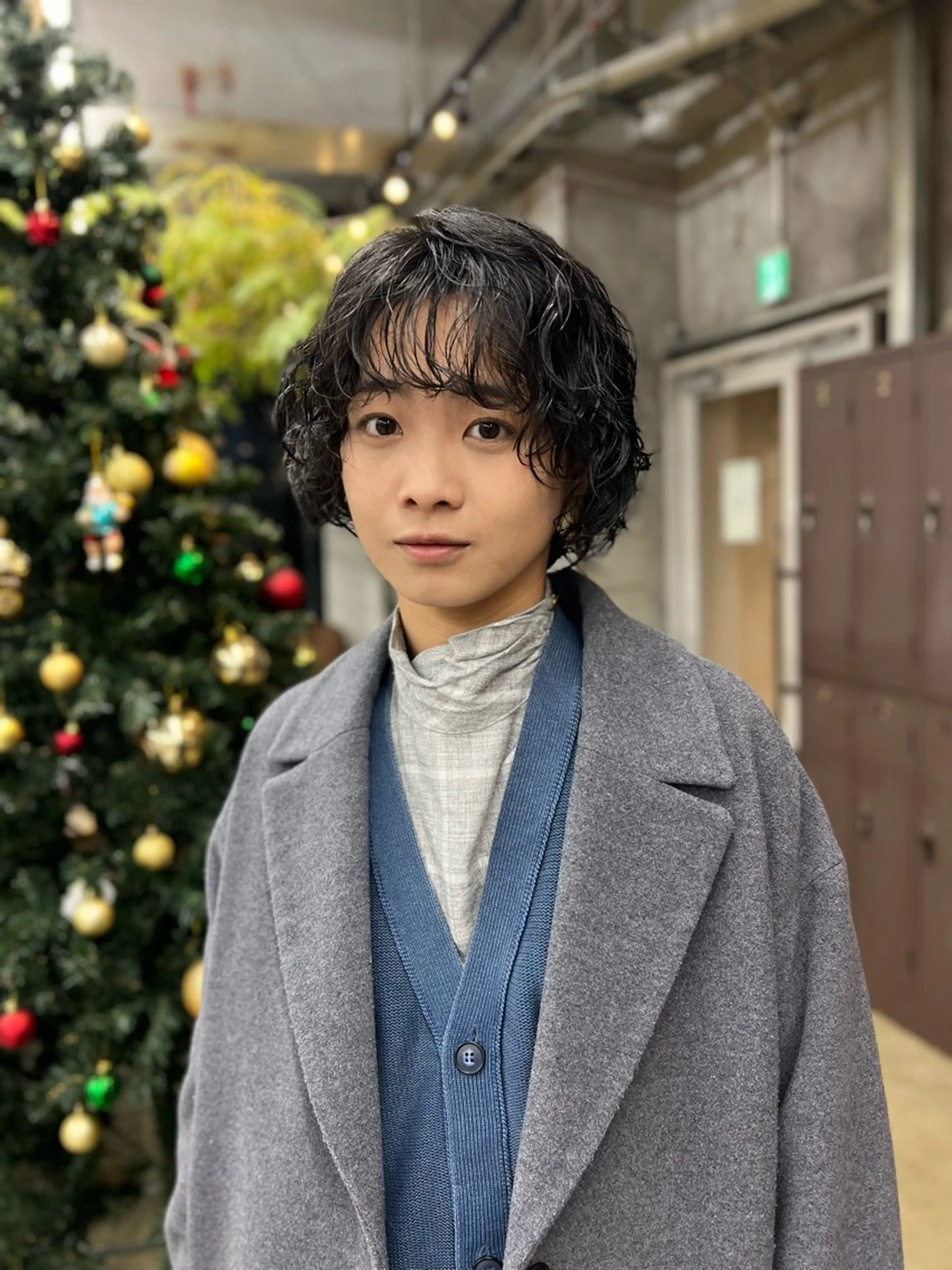 ショート カラー パーマ ショートボブ パープルカラー ボブ ショートヘア カット ヘアカラー パーマ 水野 雪 パーマ/暖色カラーのヘアスタイル
