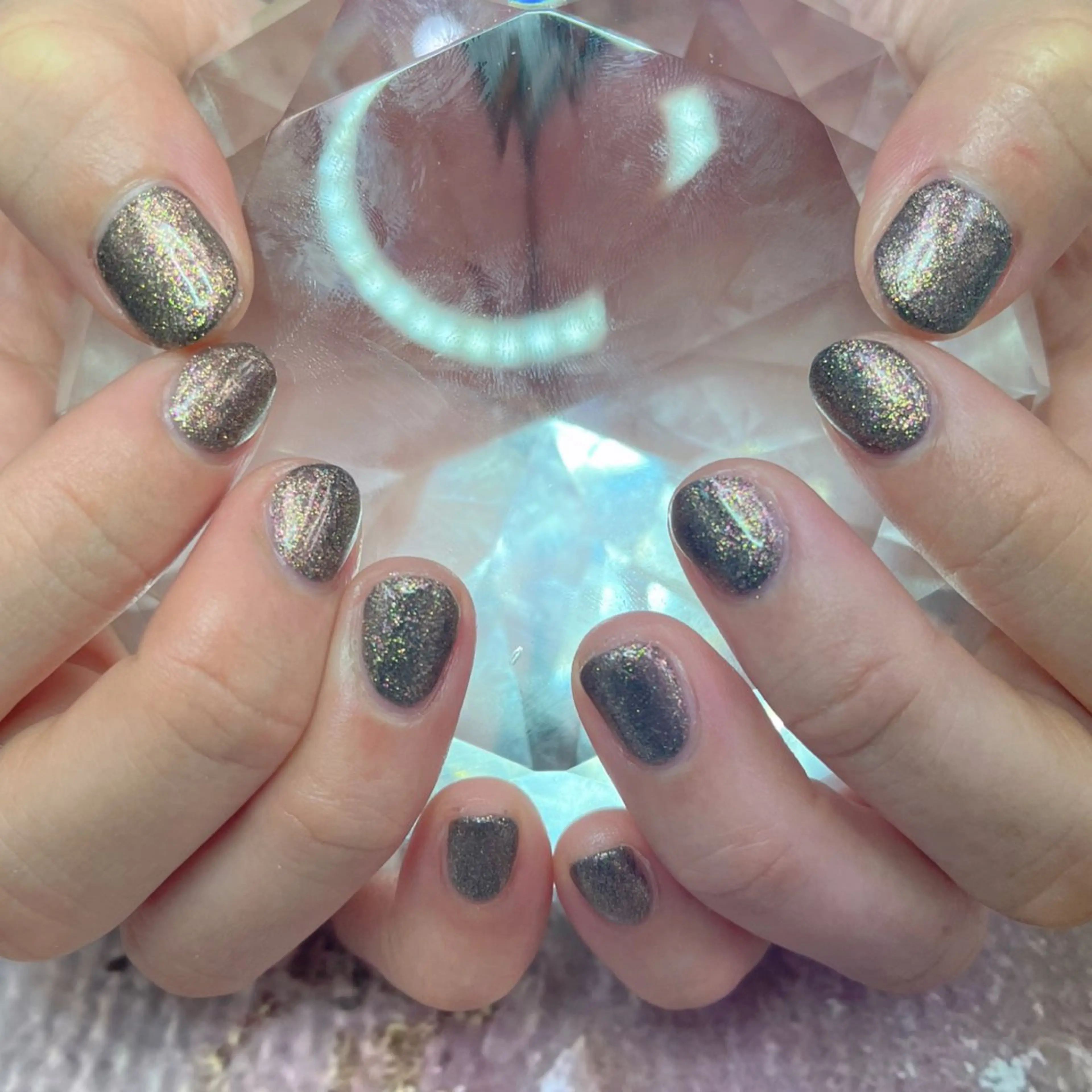 ネイル ブラウン ブルーデイジー栄本店所属・BlueDaisy 栄本店のネイルデザイン