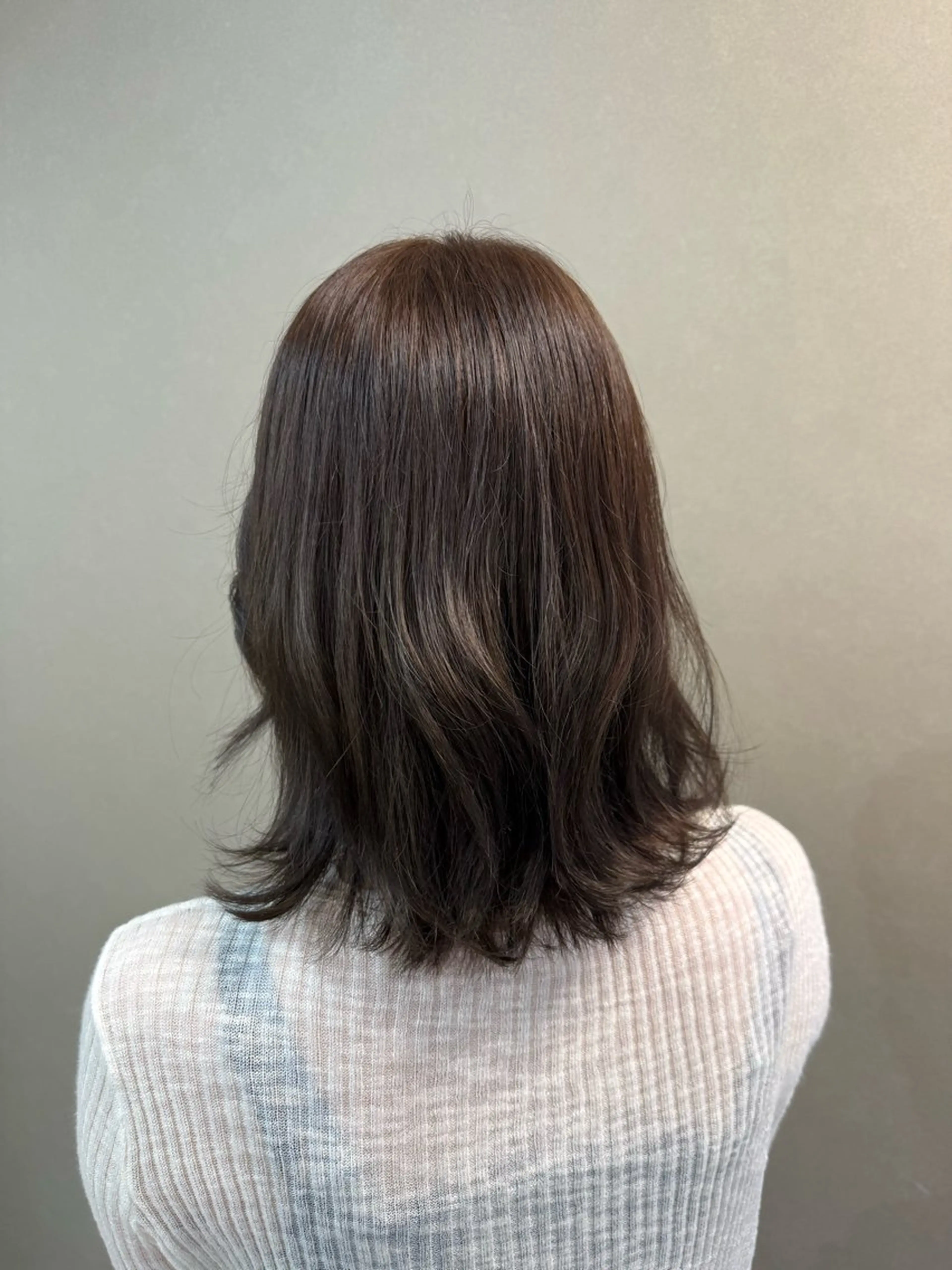 ミディアム カラー ヘアカラー 中根 乙葉 / Rocco 船橋のヘアスタイル