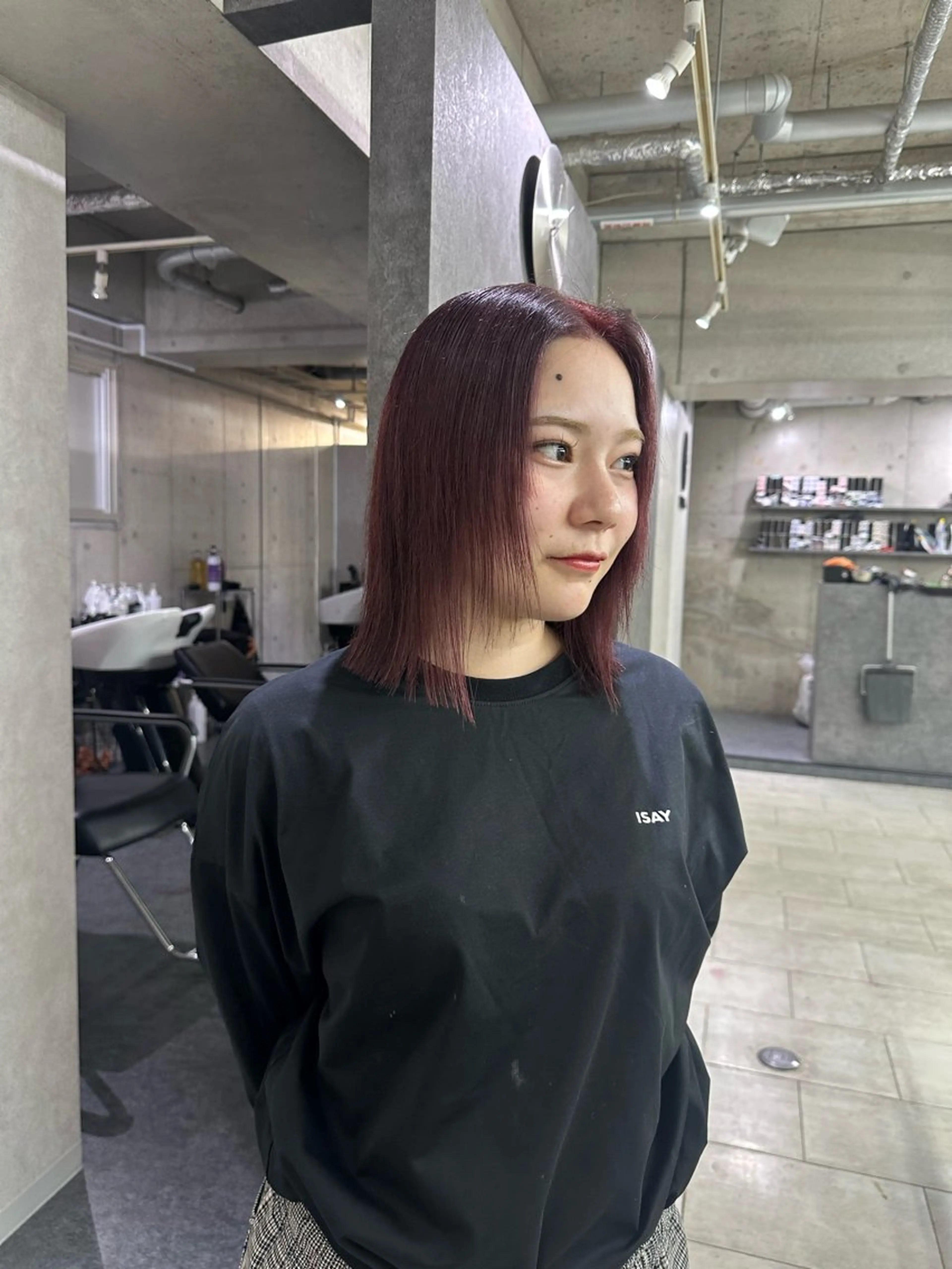【艶暗髪♪♪韓国Girl】艶カラー＋トリートメントの写真