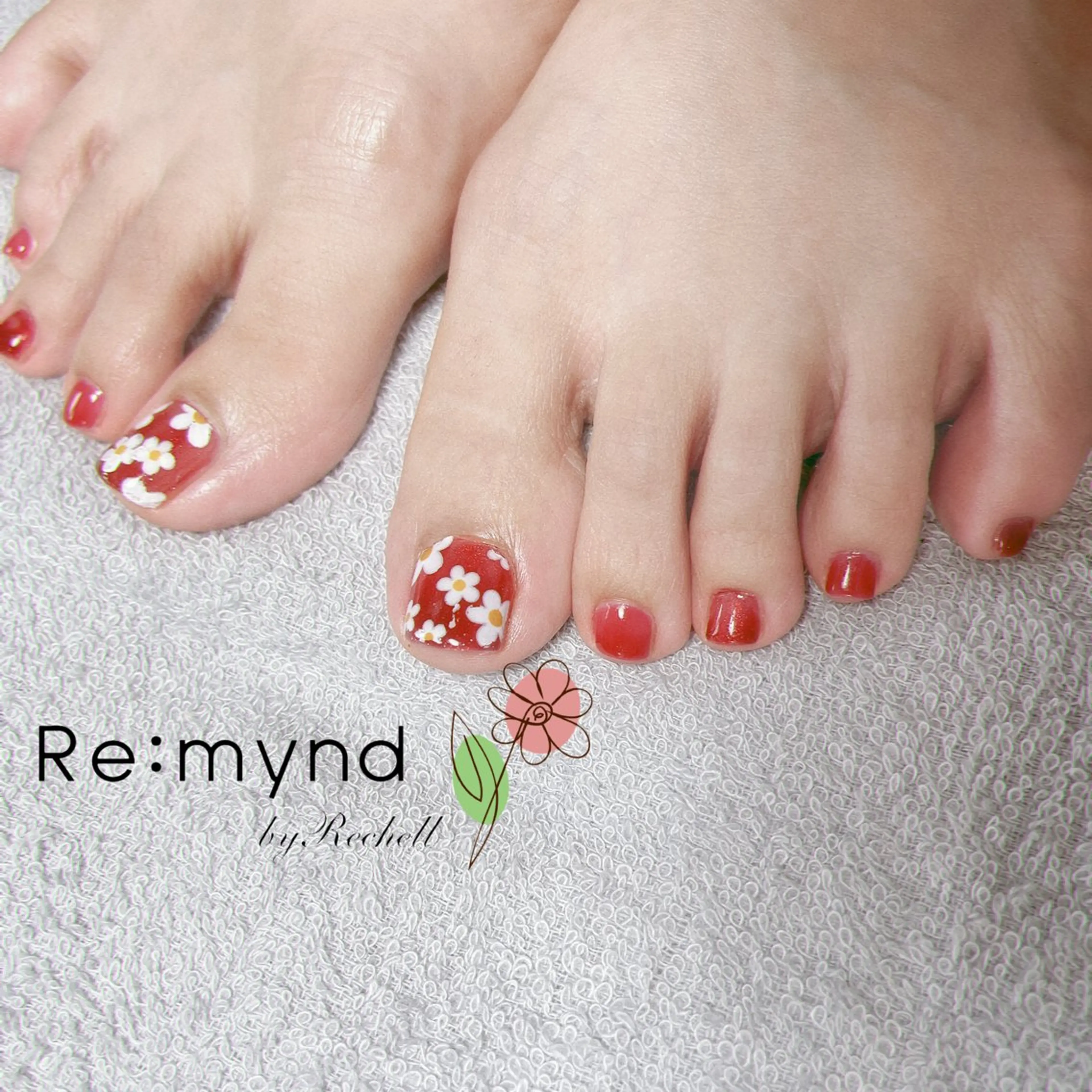 ネイル フットネイル Re:mynd リマインドのネイルデザイン