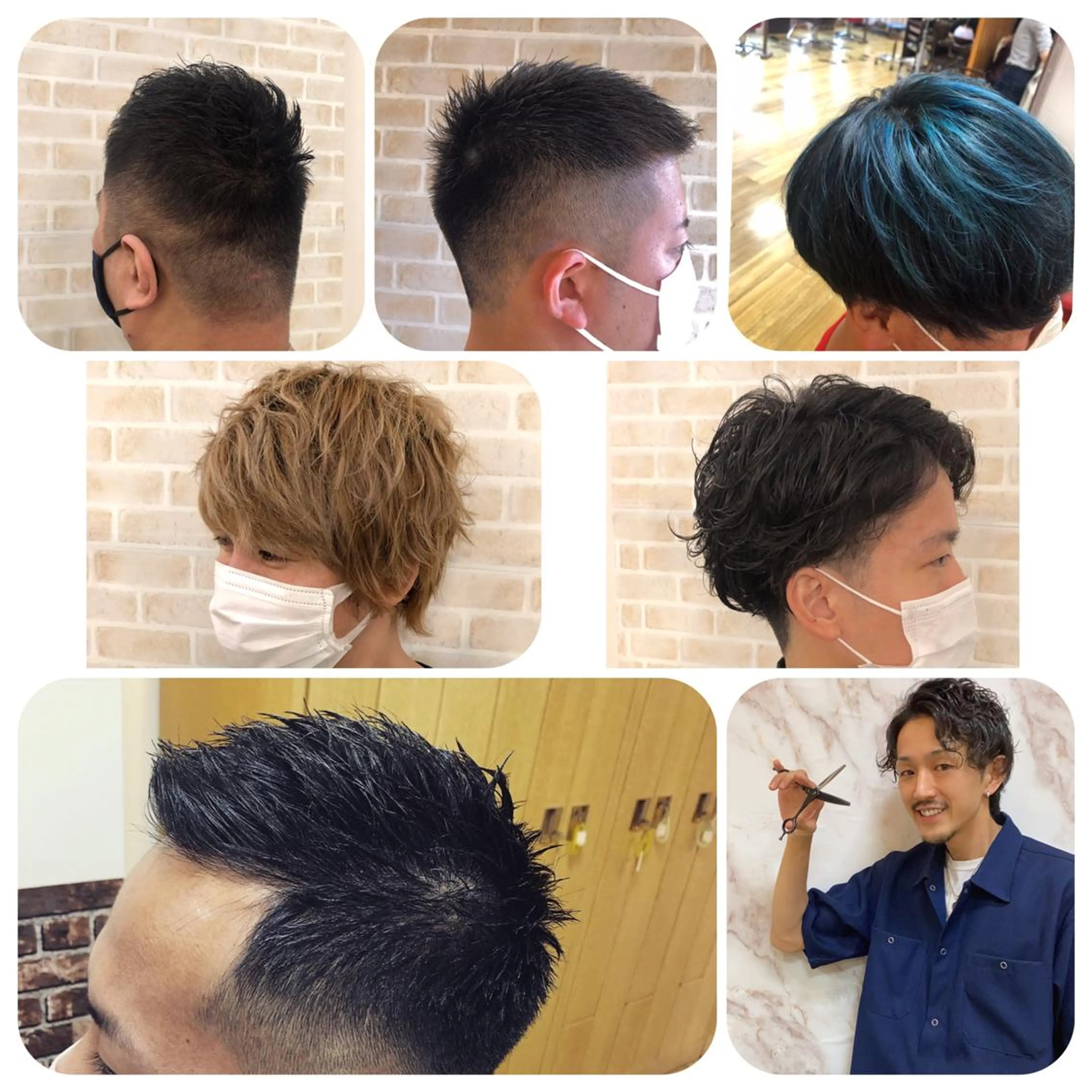 メンズ 🟦西荻窪メンズ特化 美容師🟦Yu-Jiのヘアスタイル