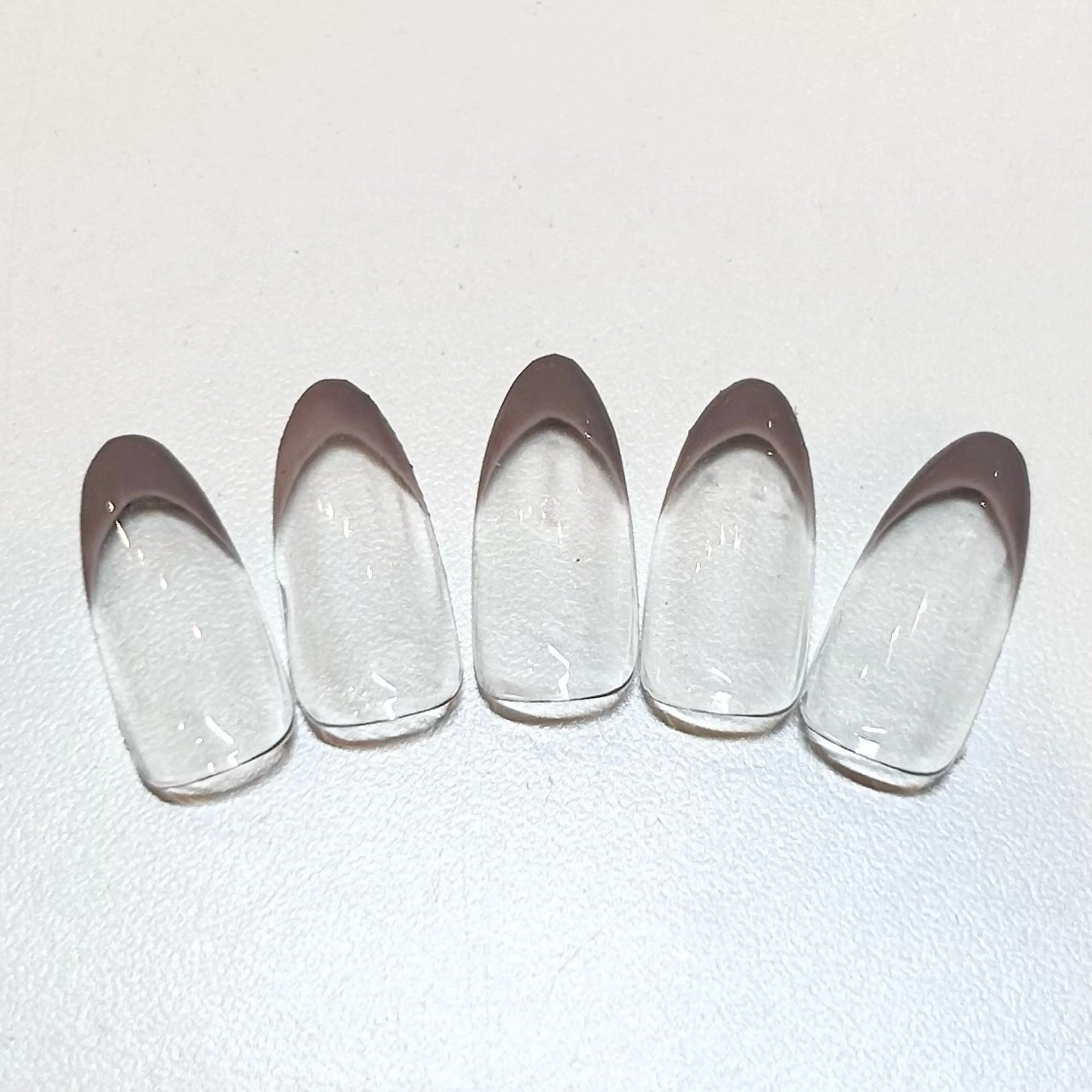 ネイル フレンチネイル OfHAIR自由が丘WEST店所属・🪐ほそだ ひとみ🪐のマツエク・マツパデザイン