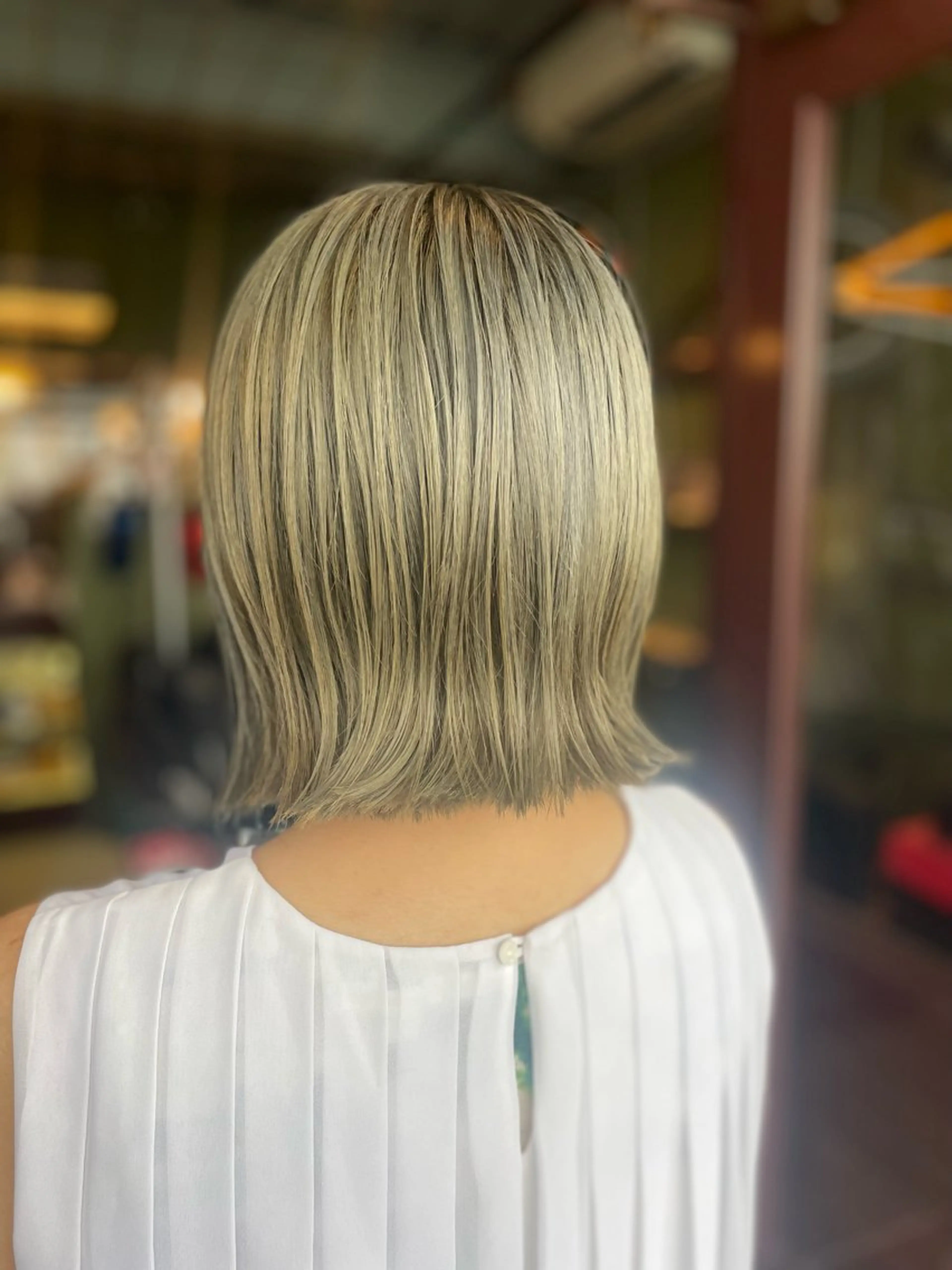 ミディアム カラー カット ヘアカラー トリートメント ヘアセット PATH-hair. store/MAIのヘアスタイル