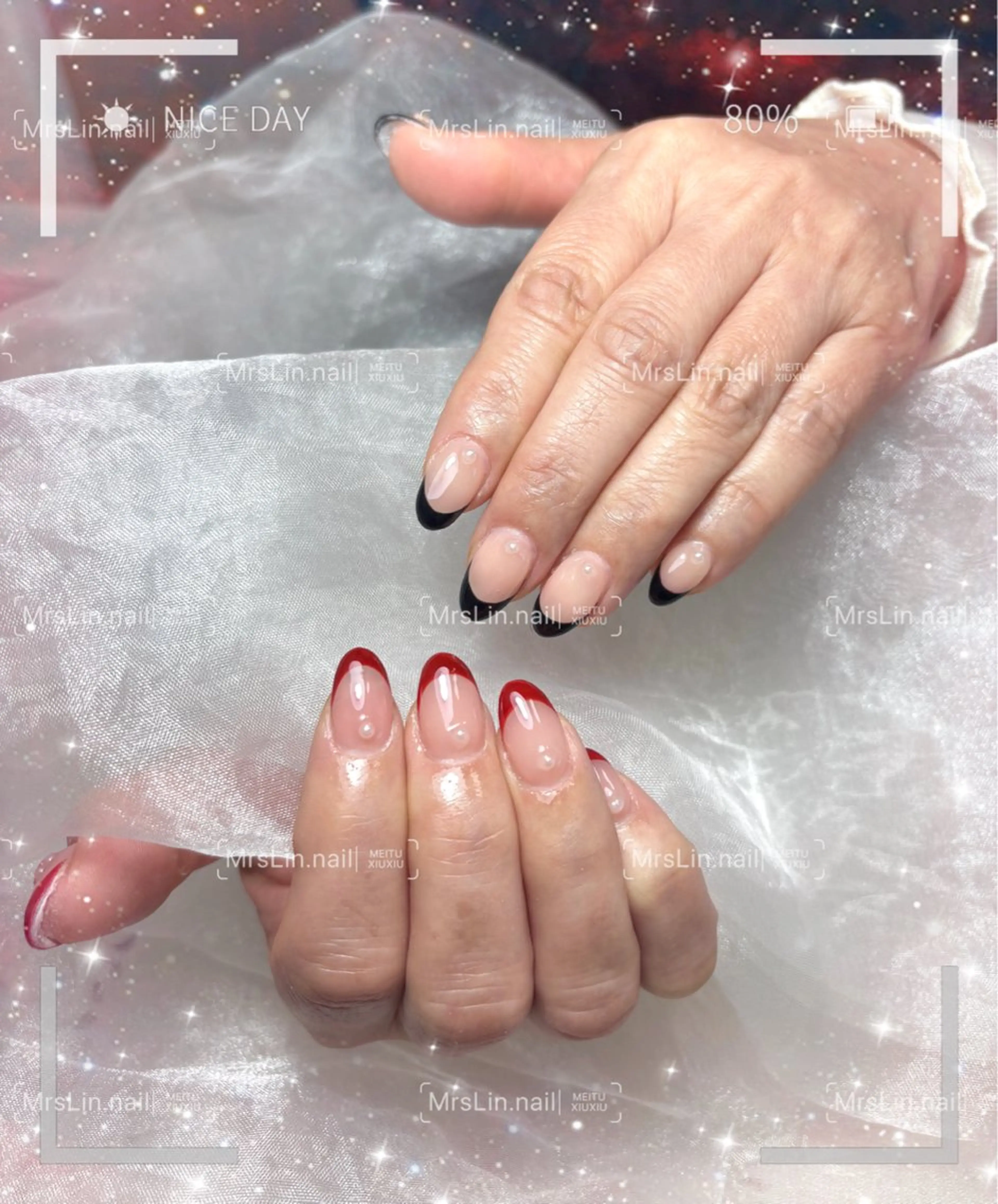 ネイル フレンチネイル ハンドネイル Mrs Lin.nailのネイルデザイン
