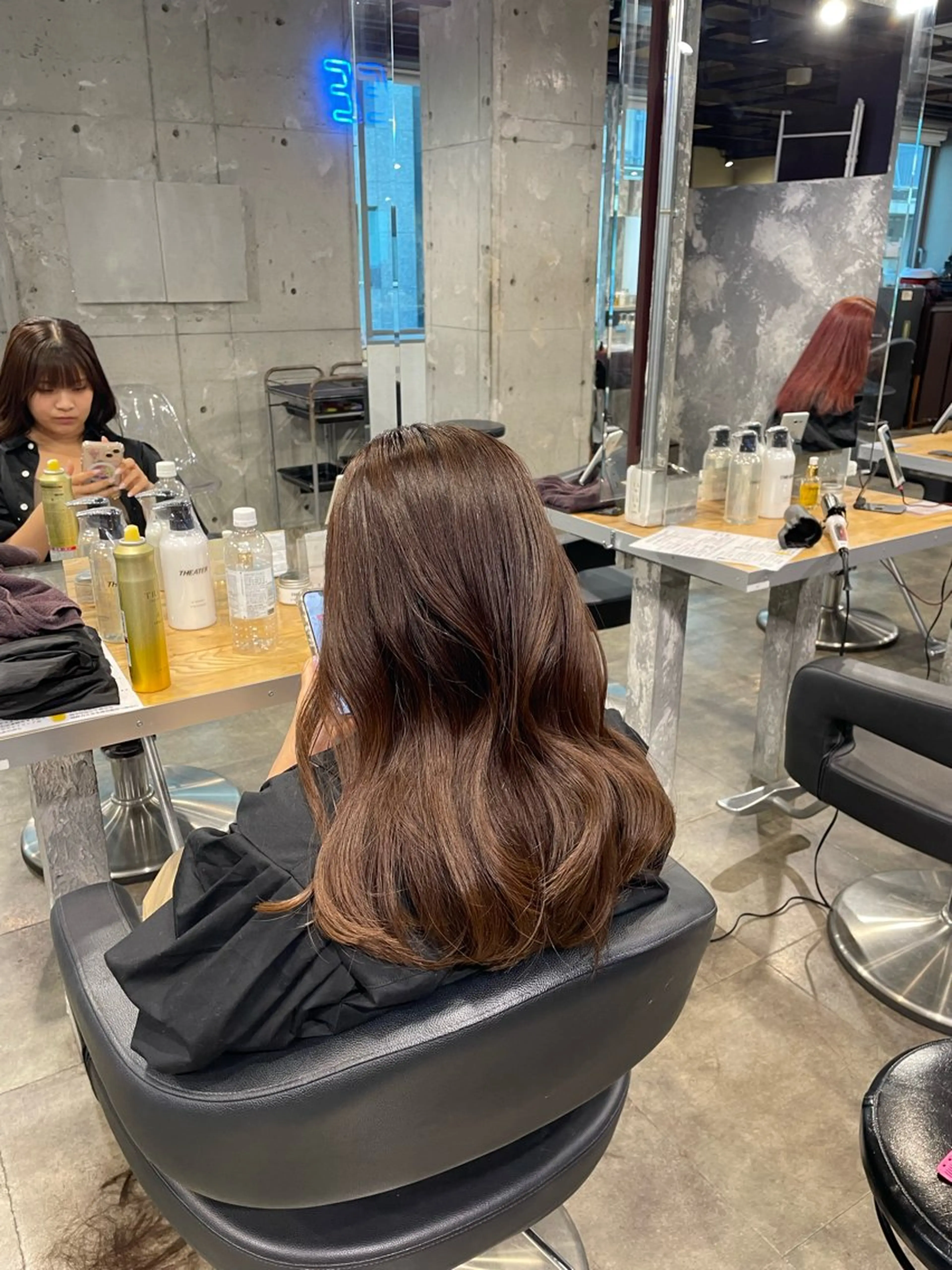カラー ヘアカラー 🤍韓国ヘア🤍透明 感ベージュ/まりんのヘアスタイル