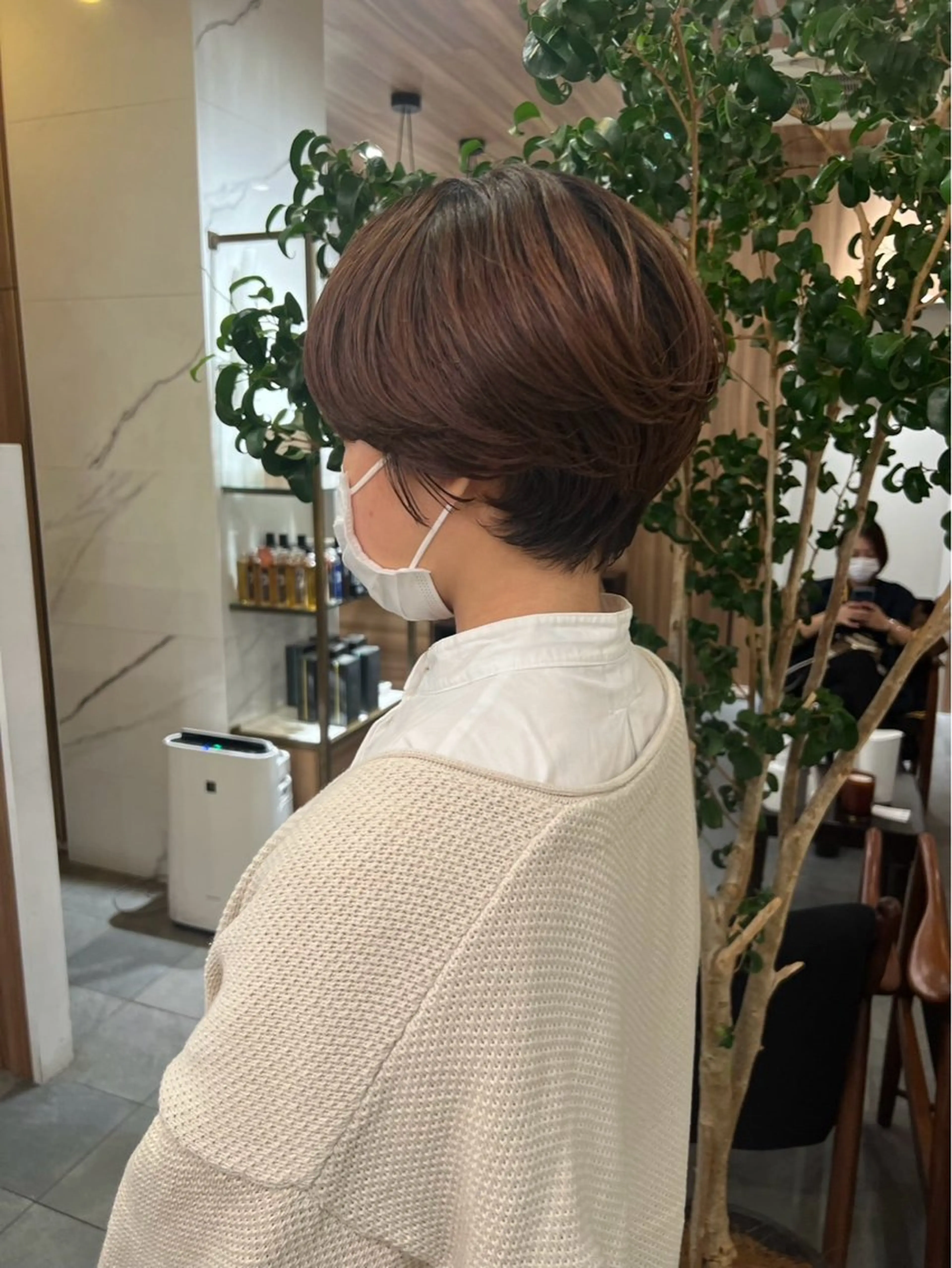 ショート パーマ パーマ BEAUTRIUM 穂乃香のヘアスタイル