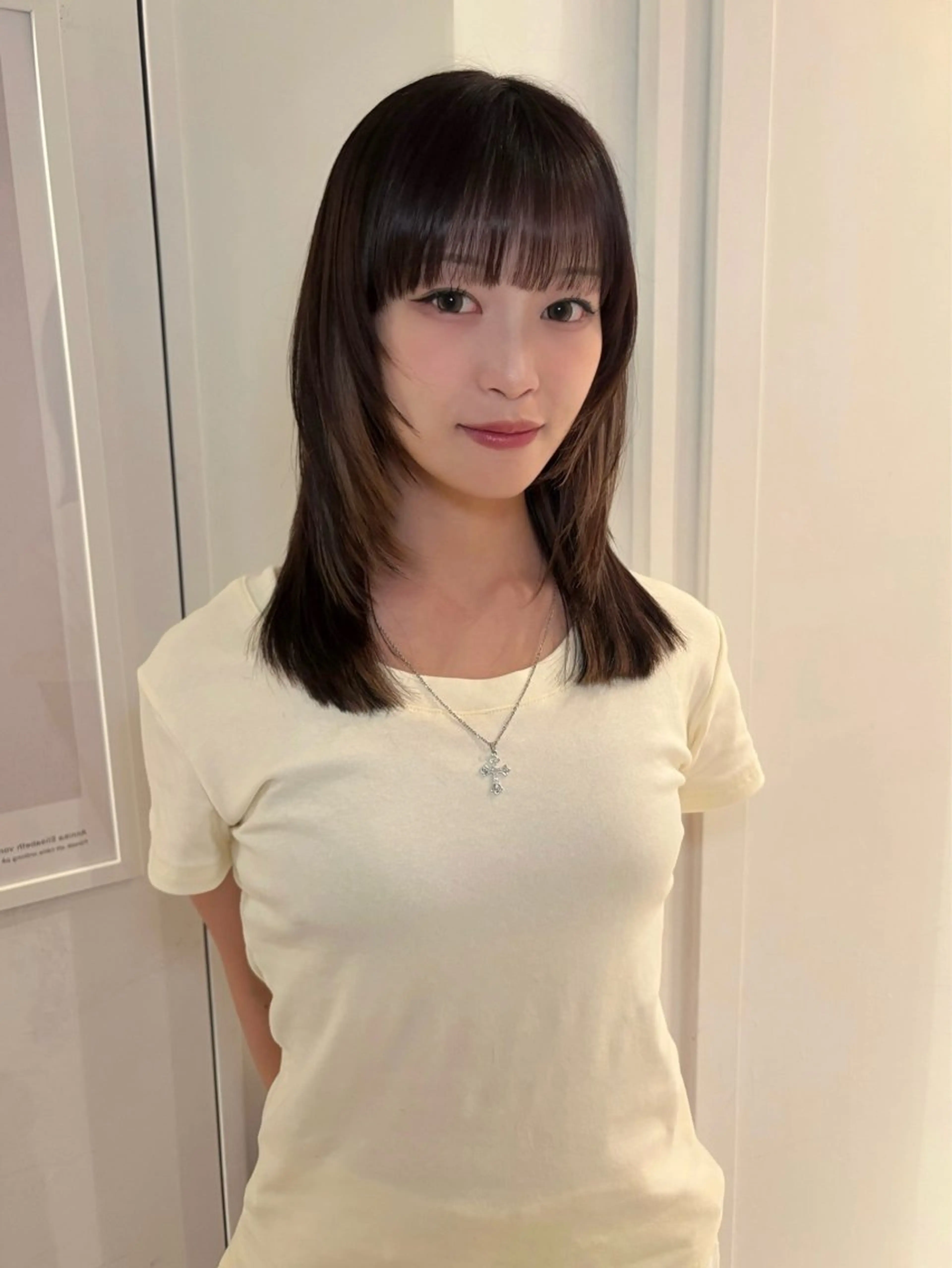ミディアム riria ショートヘアのヘアスタイル