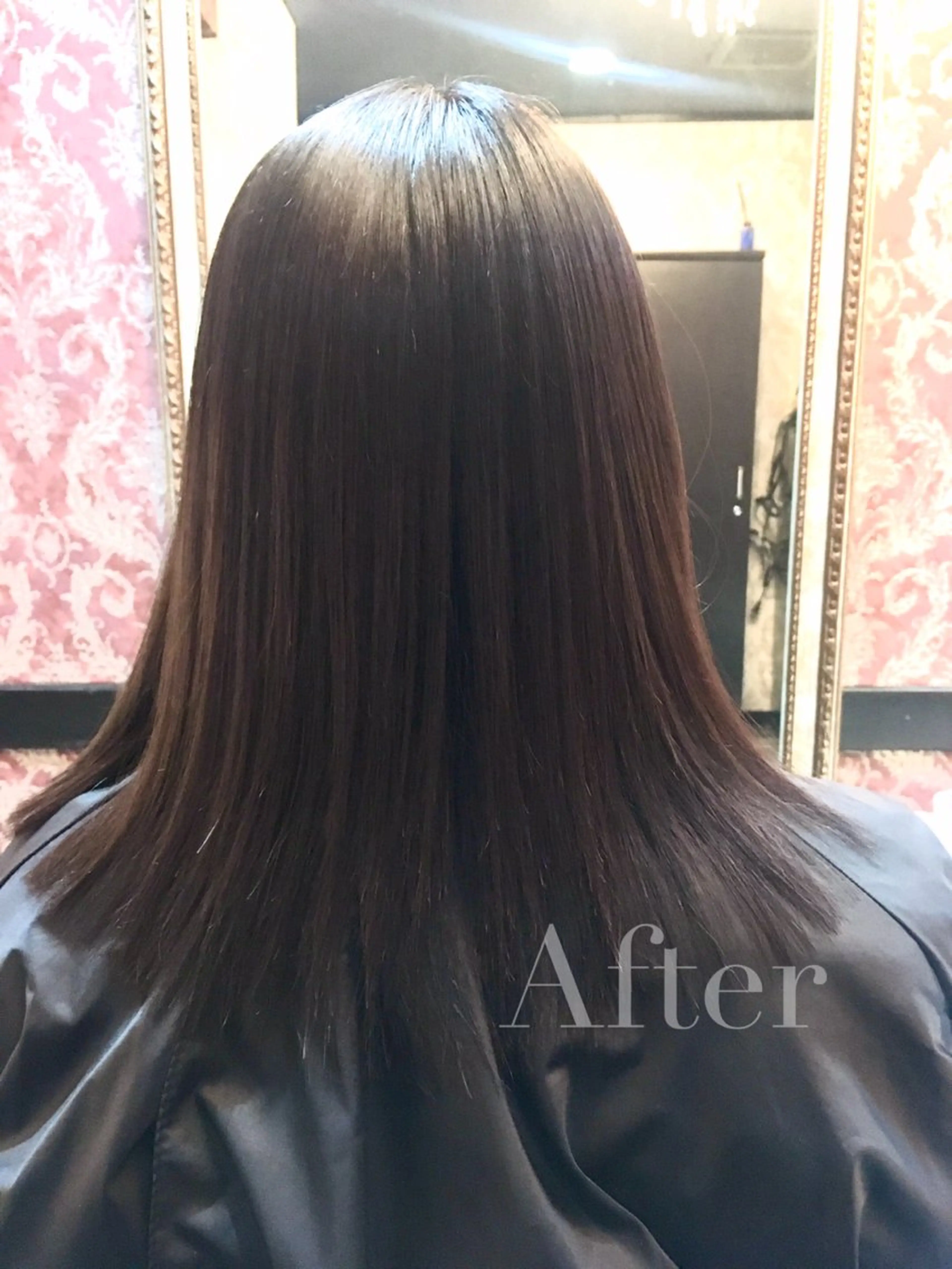 セミロング 髪質改善 Maison de  Gemeshe'ra所属・🗝髪質改善×カット 🪄Ji_yeongのヘアスタイル