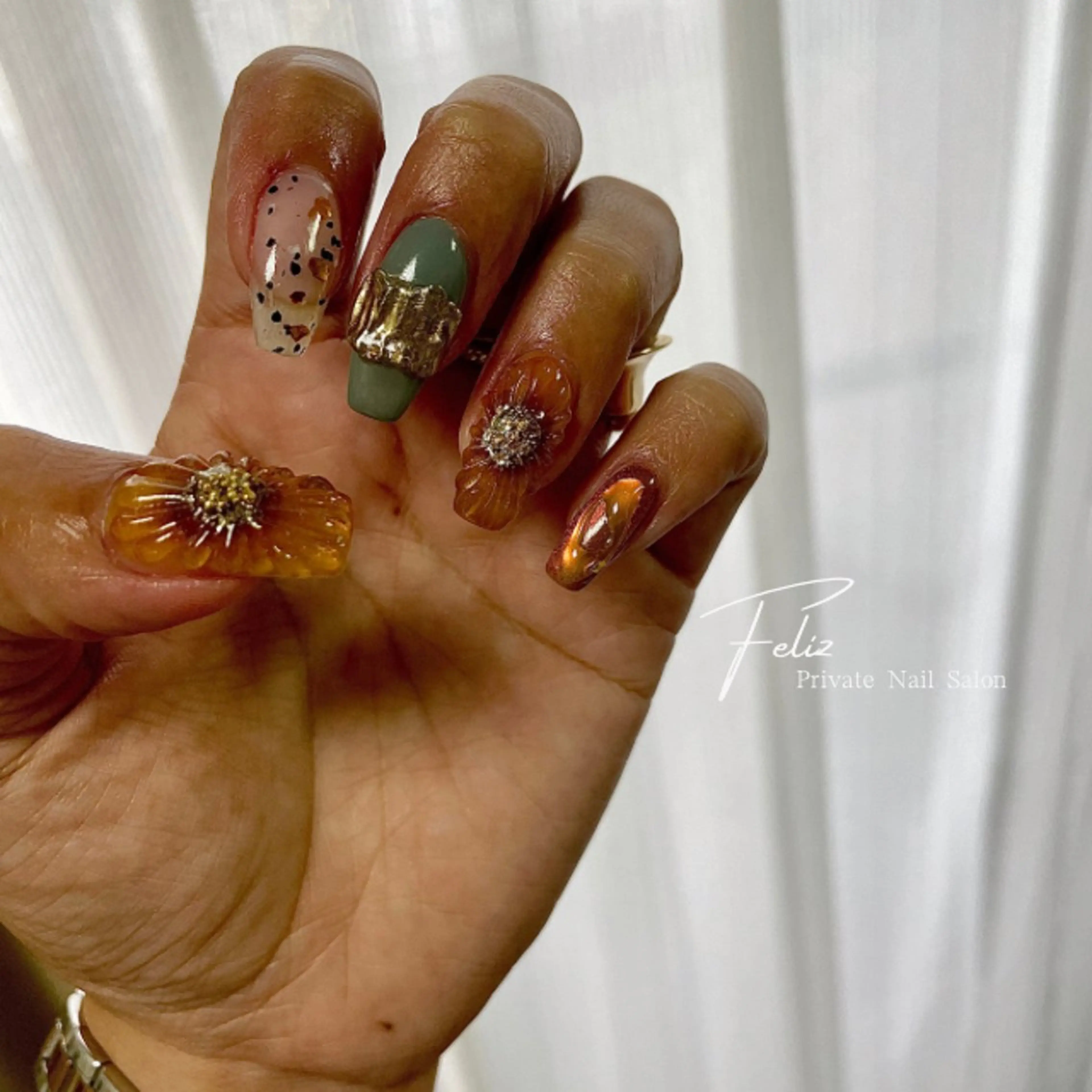ネイル ハンドネイル ハンドケア Feliz所属・Feliz 楽しいネイルサロンのネイルデザイン