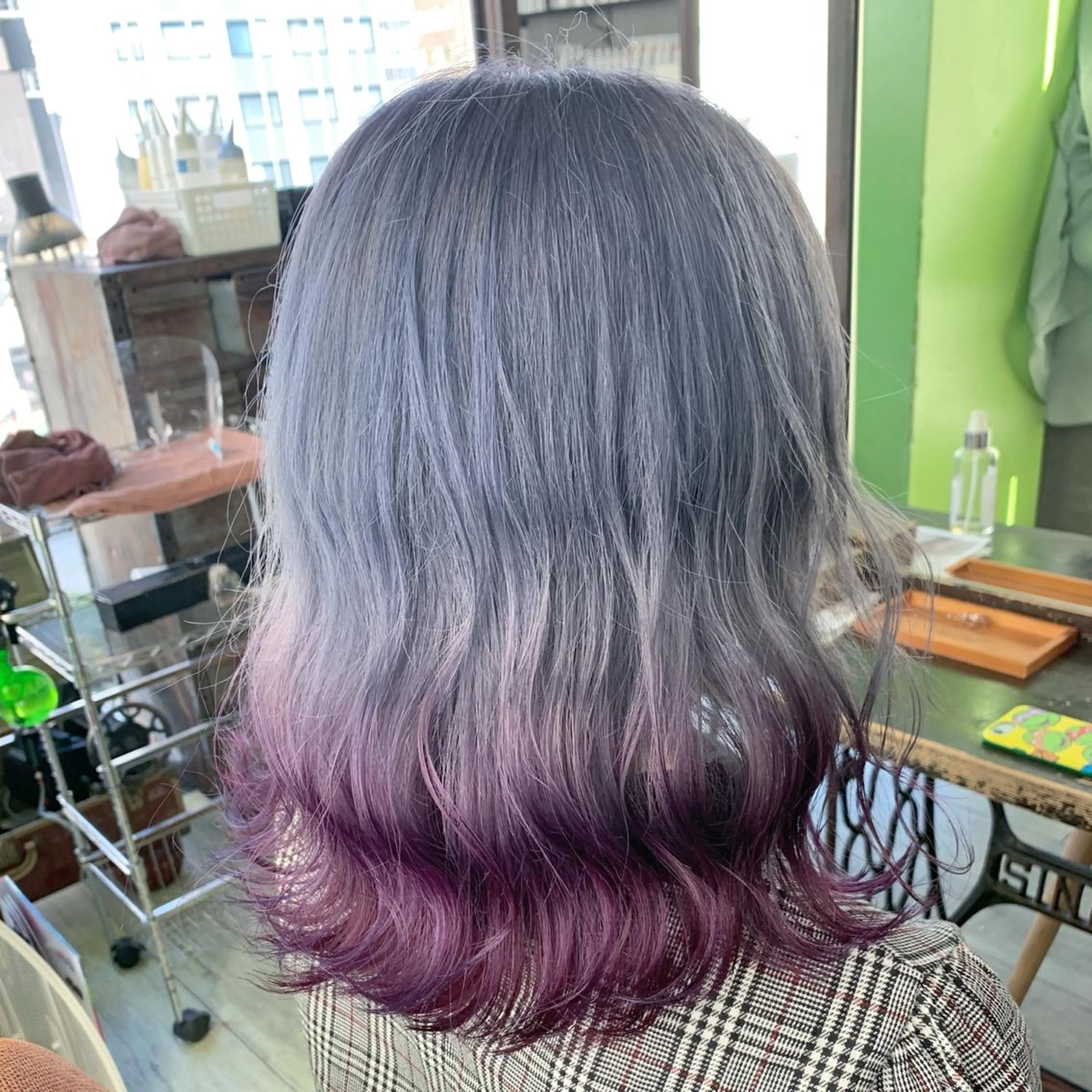 ミディアム カラー 【髪質改善特化】 連形海斗のヘアスタイル