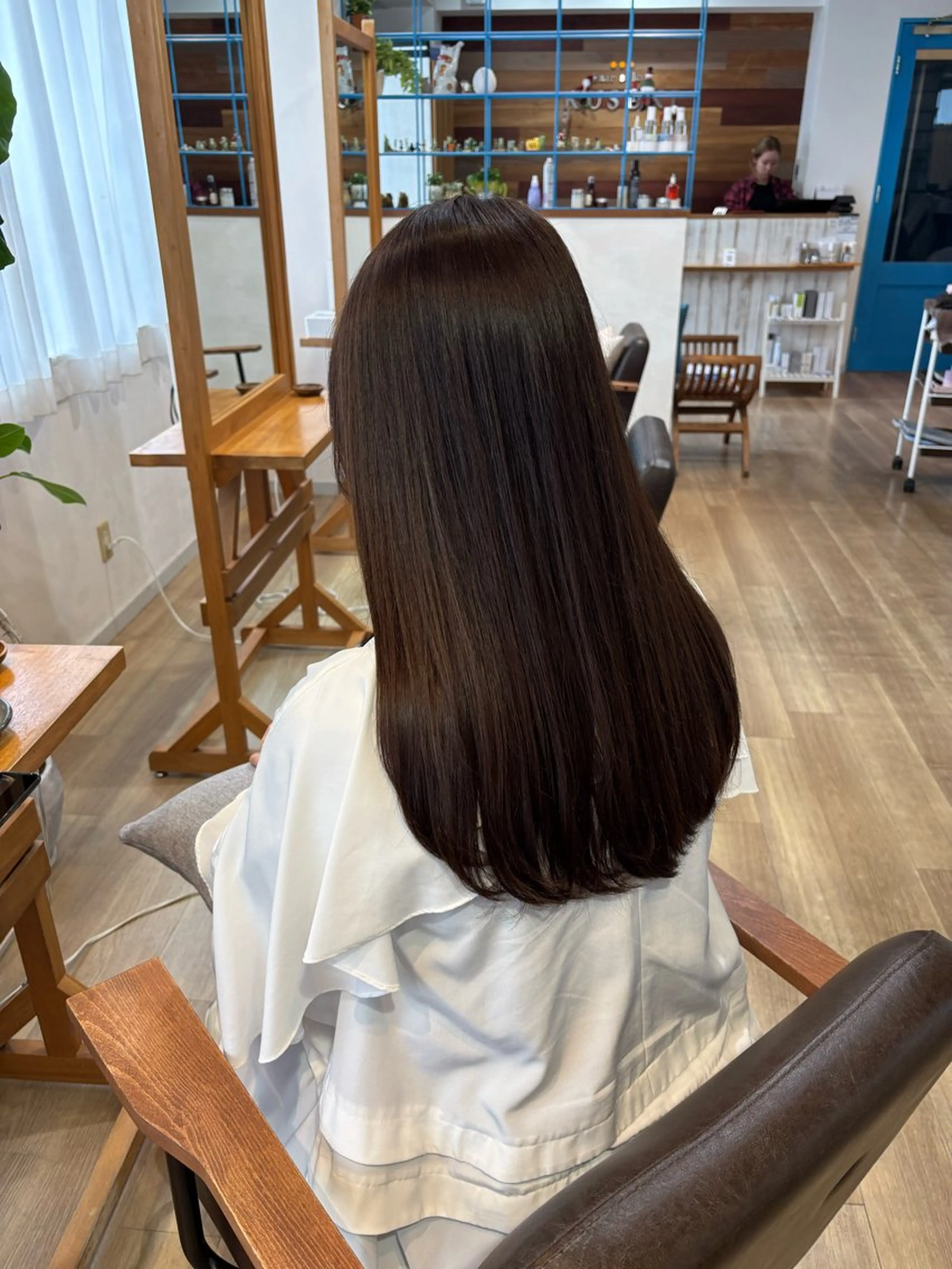 ロング カラー ベージュカラー トリートメント カット ヘアカラー トリートメント RINNO🌷艶髪/ 艶カラーのヘアスタイル