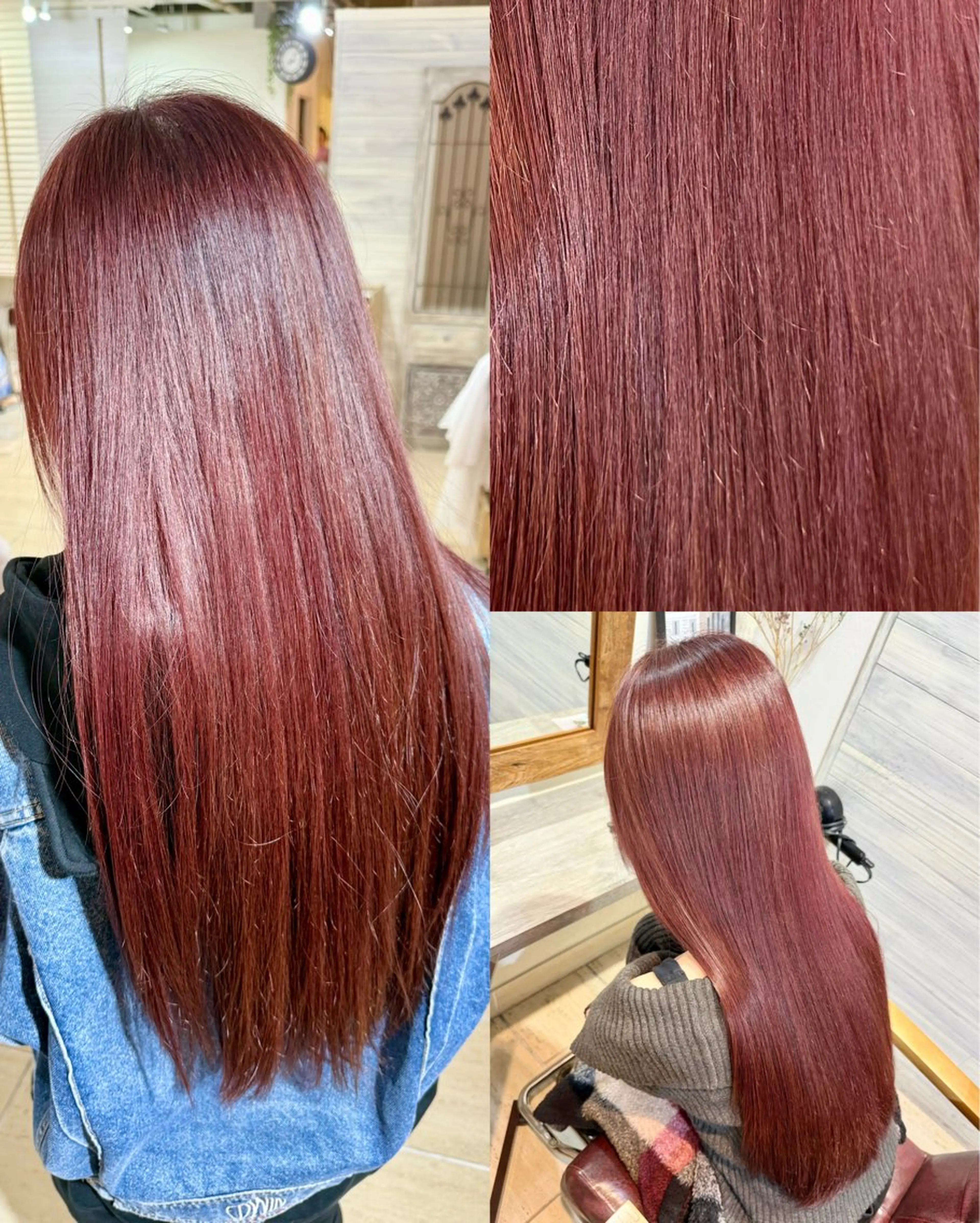 【ミニモ学割U24】🍒チェリーレッド🍒の写真