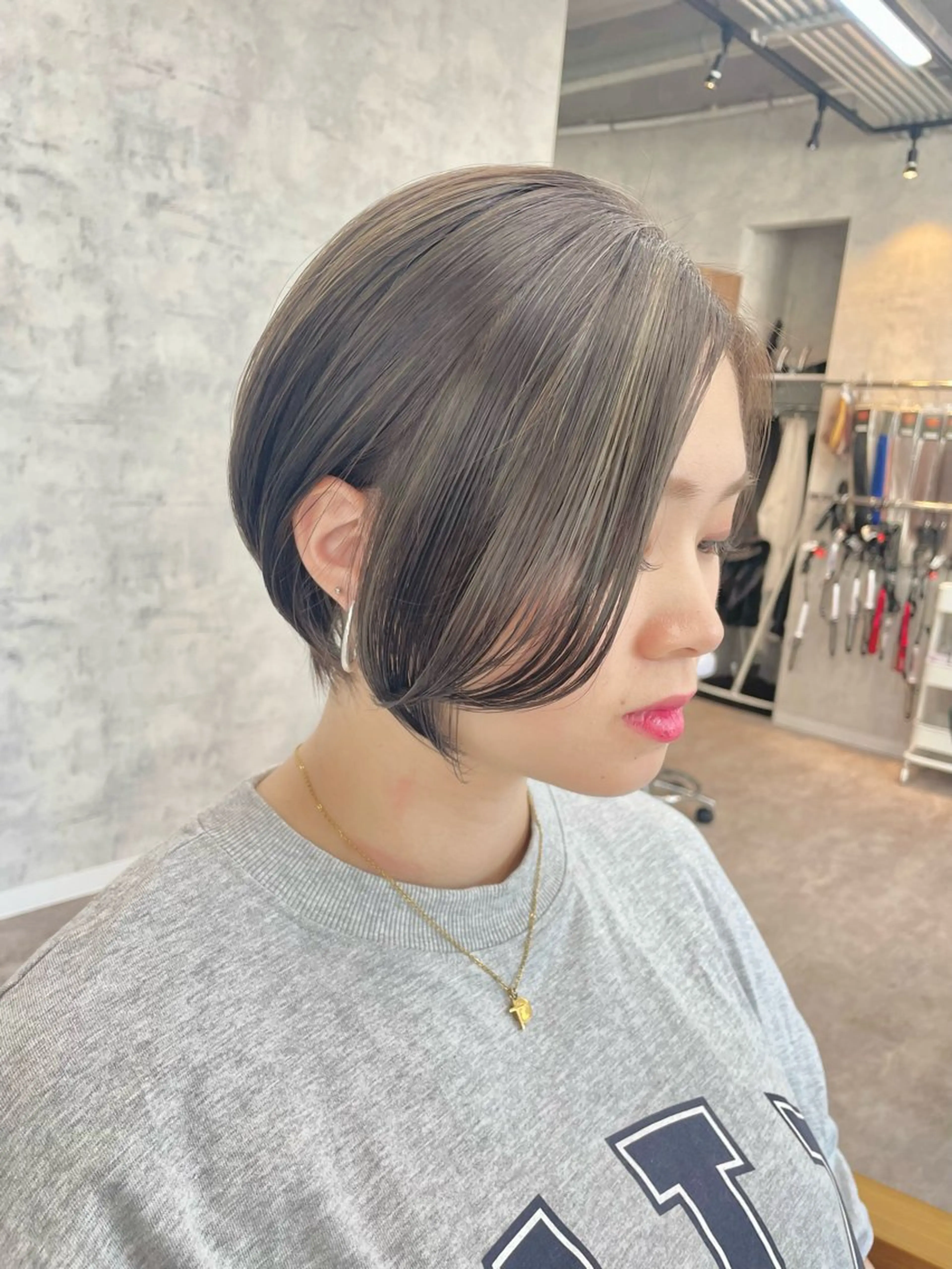 ショート カット ヘアカラー トリートメント ヘアセット limit陽平 ショート/ボブのヘアスタイル