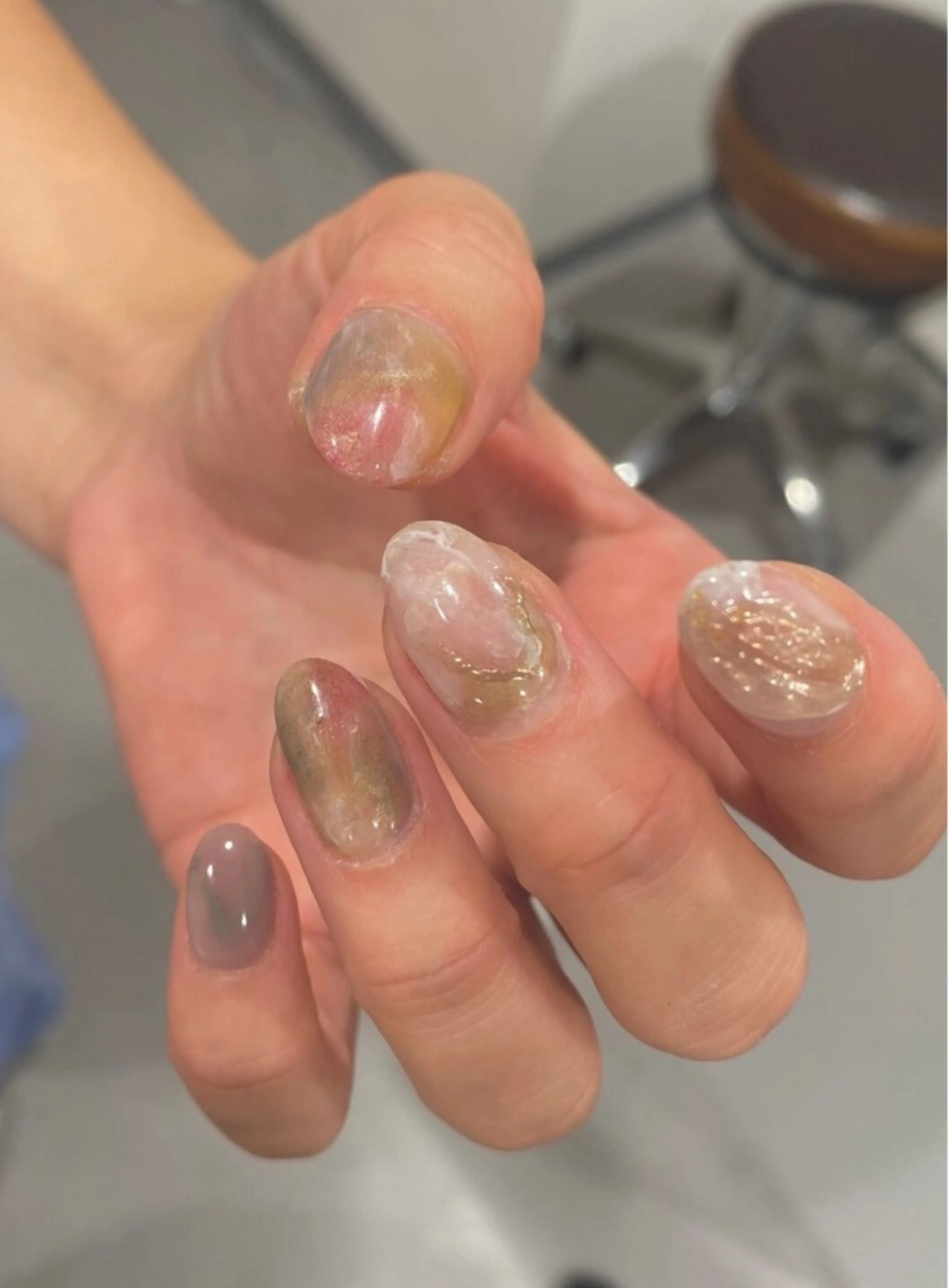【９月ご新規様限定】🌿 ニュアンスstyle10本　◎ご新規様オフ無料◎NO/パラジェル/フィルインの写真