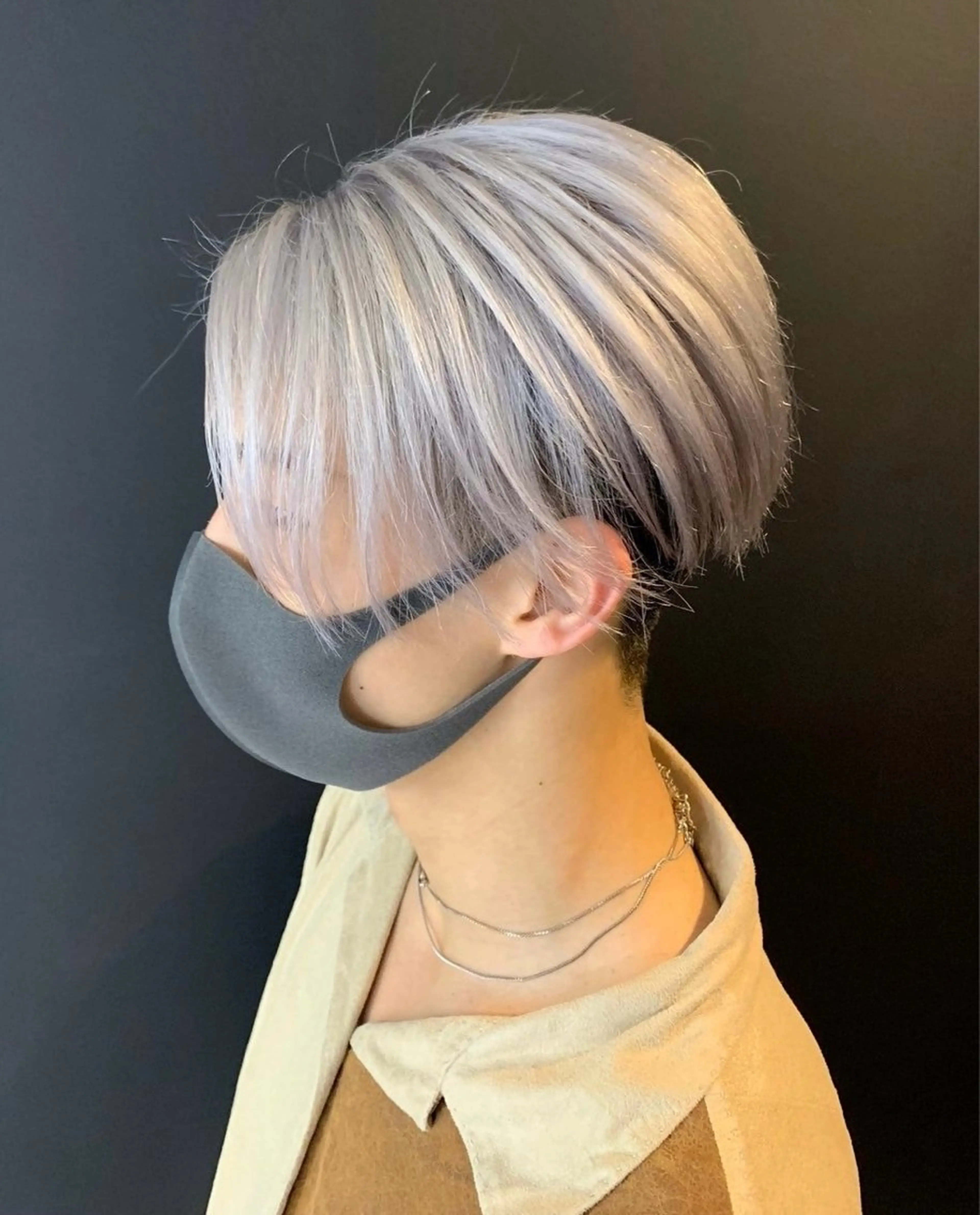 《ミニモ限定》メンズカット➕カラー➕トリートメント【メンズカット・ハイトーン・髪質改善】の写真
