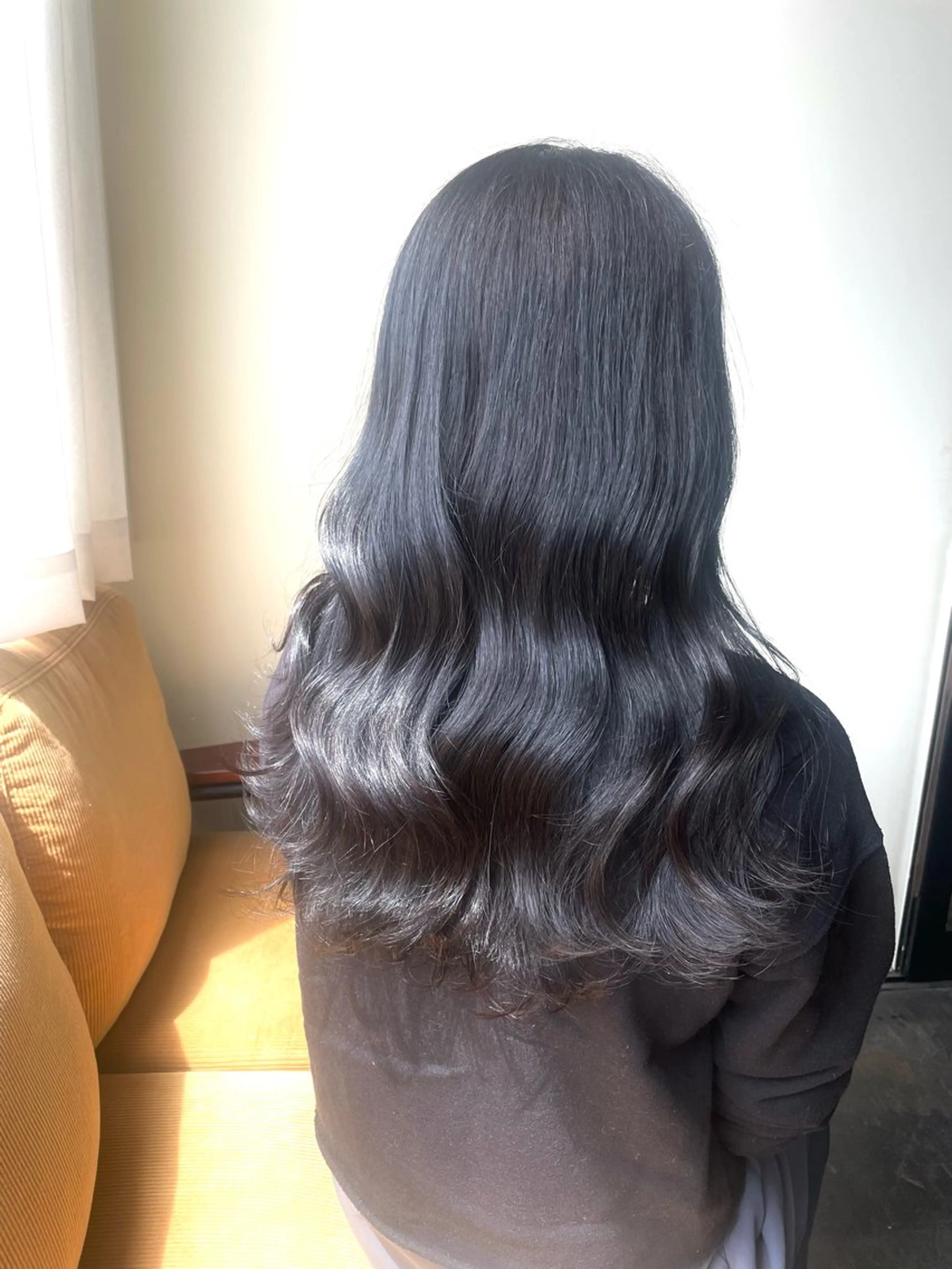 ミディアム カラー ヘアカラー 透明感🌱ハイトーン ✨艶髪🫧川﨑　翼のヘアスタイル