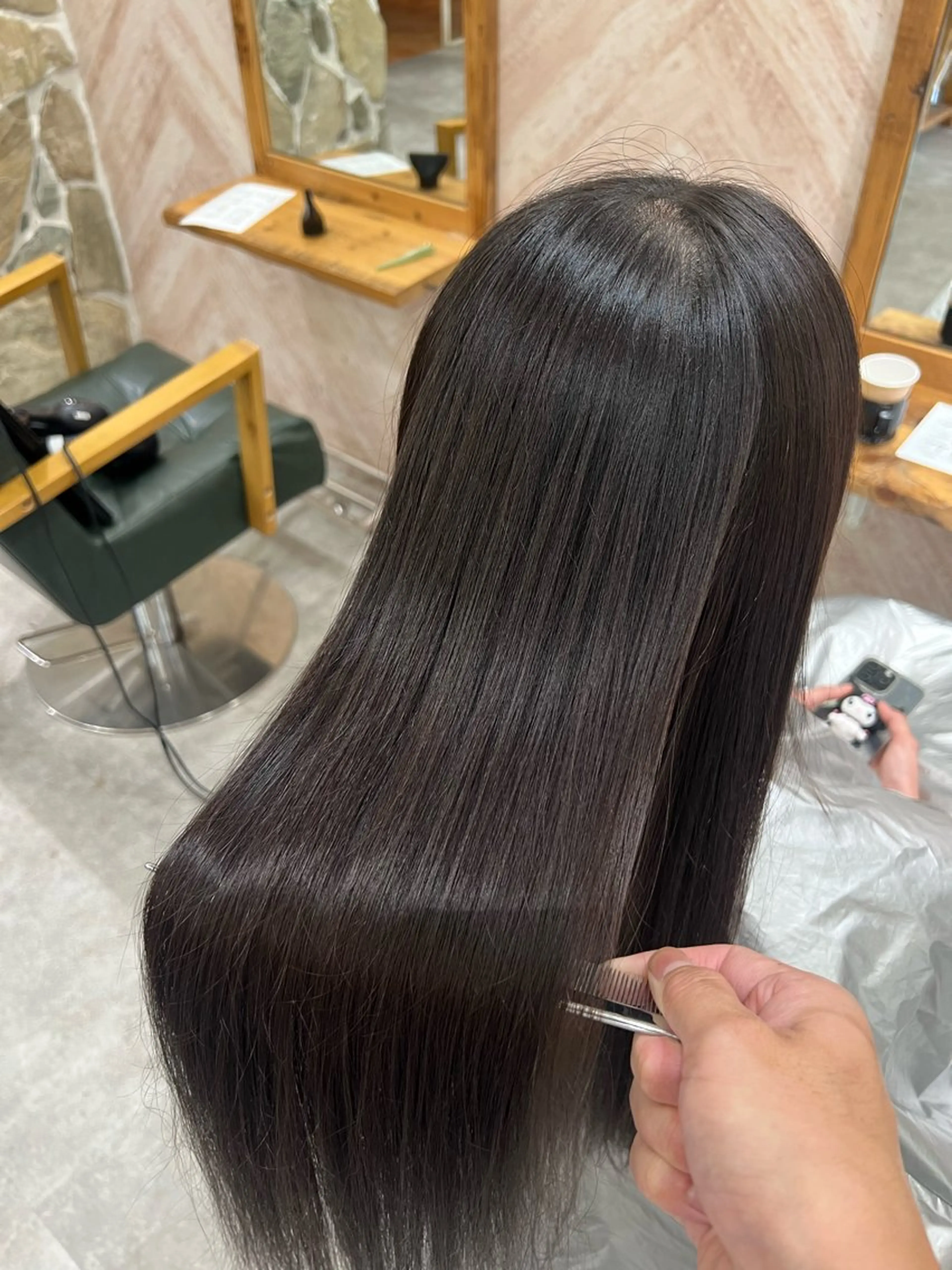 ロング カット 縮毛矯正 トリートメント AUBE HAIRazul吉祥寺所属・綺麗な髪質にしたい方 限定🌈清水　祥のヘアスタイル