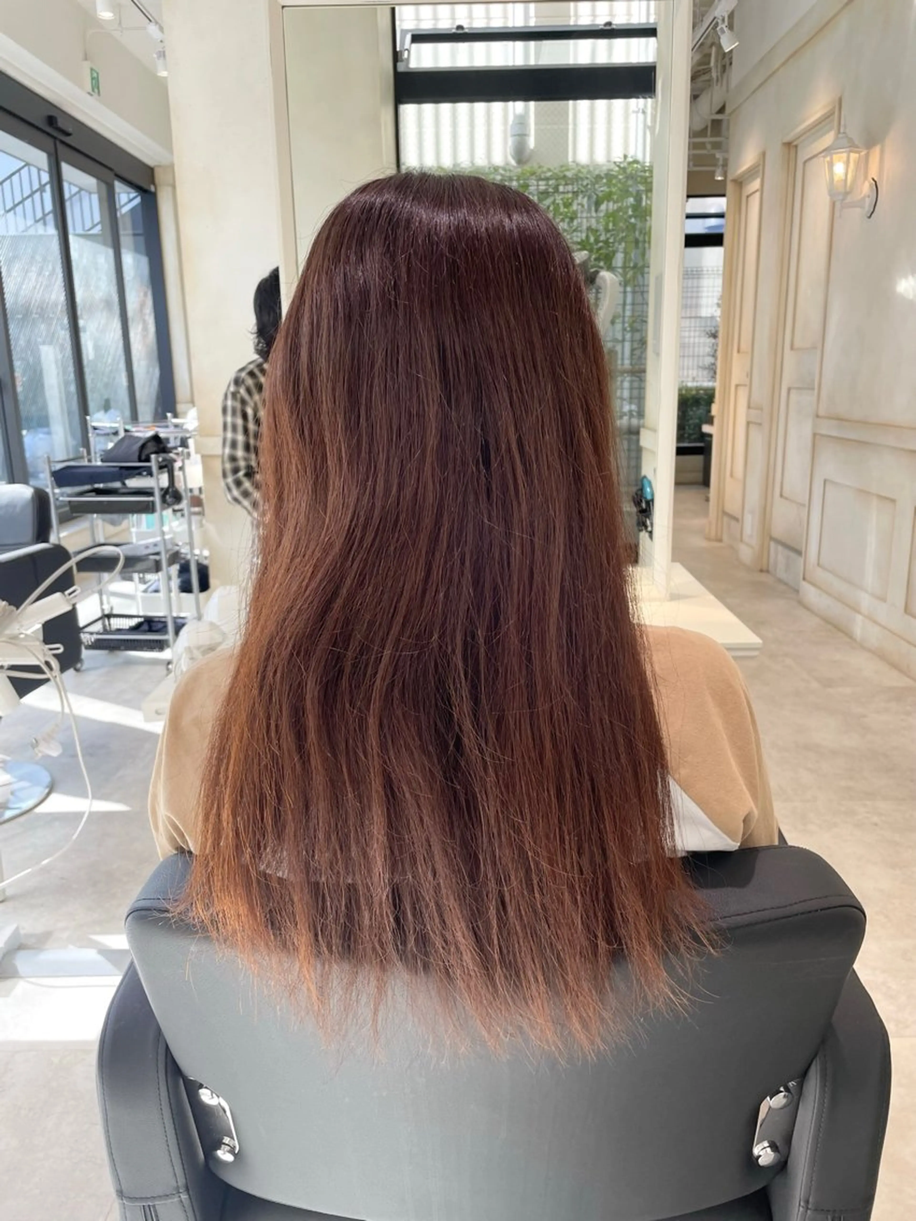 ロング 縮毛矯正 FBeauty表参道本店所属・仲尾 翔也のヘアスタイル