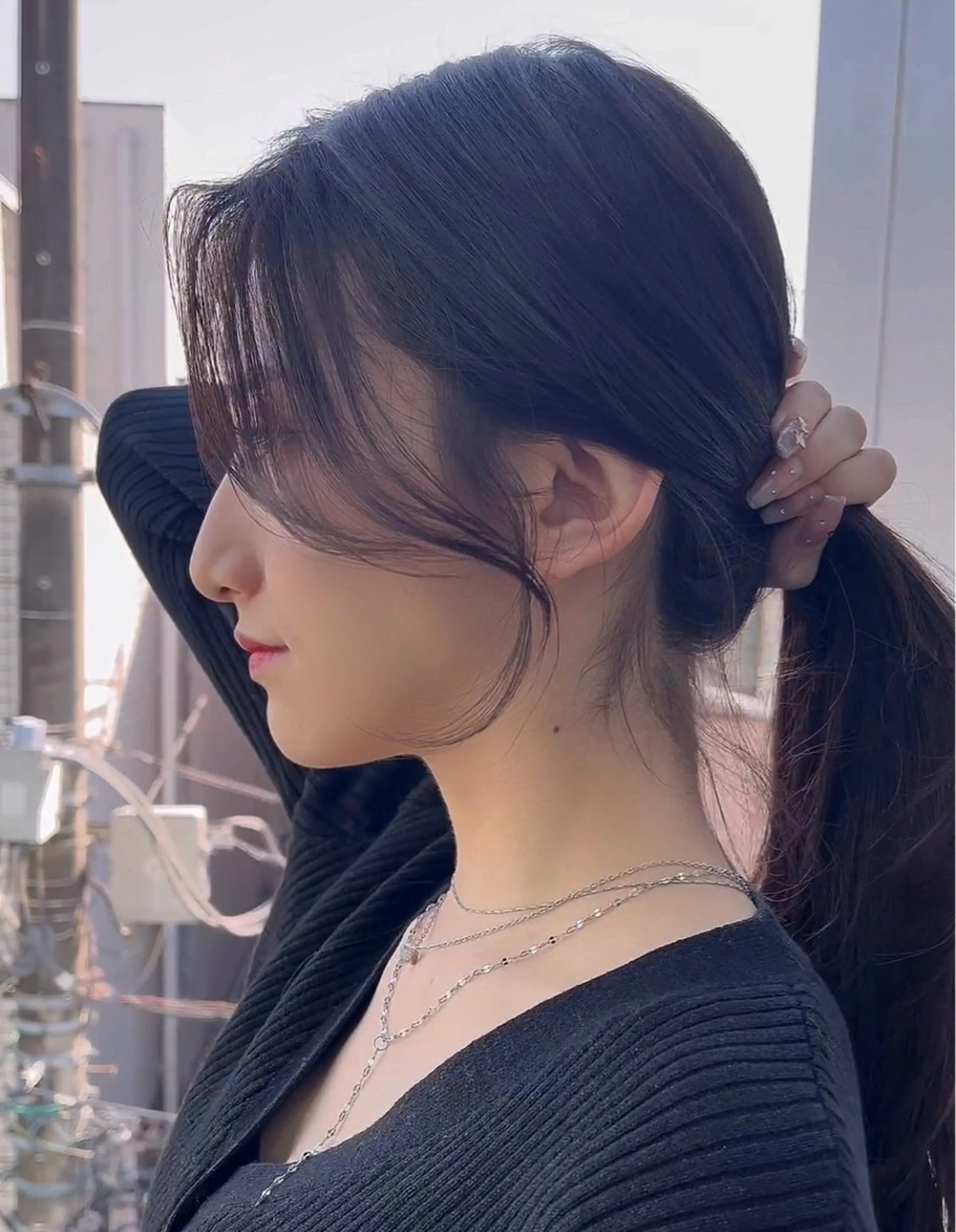 セミロング カラー カット ヘアカラー トリートメント 🌫️大人韓国ヘア 🌫️naoyaのヘアスタイル