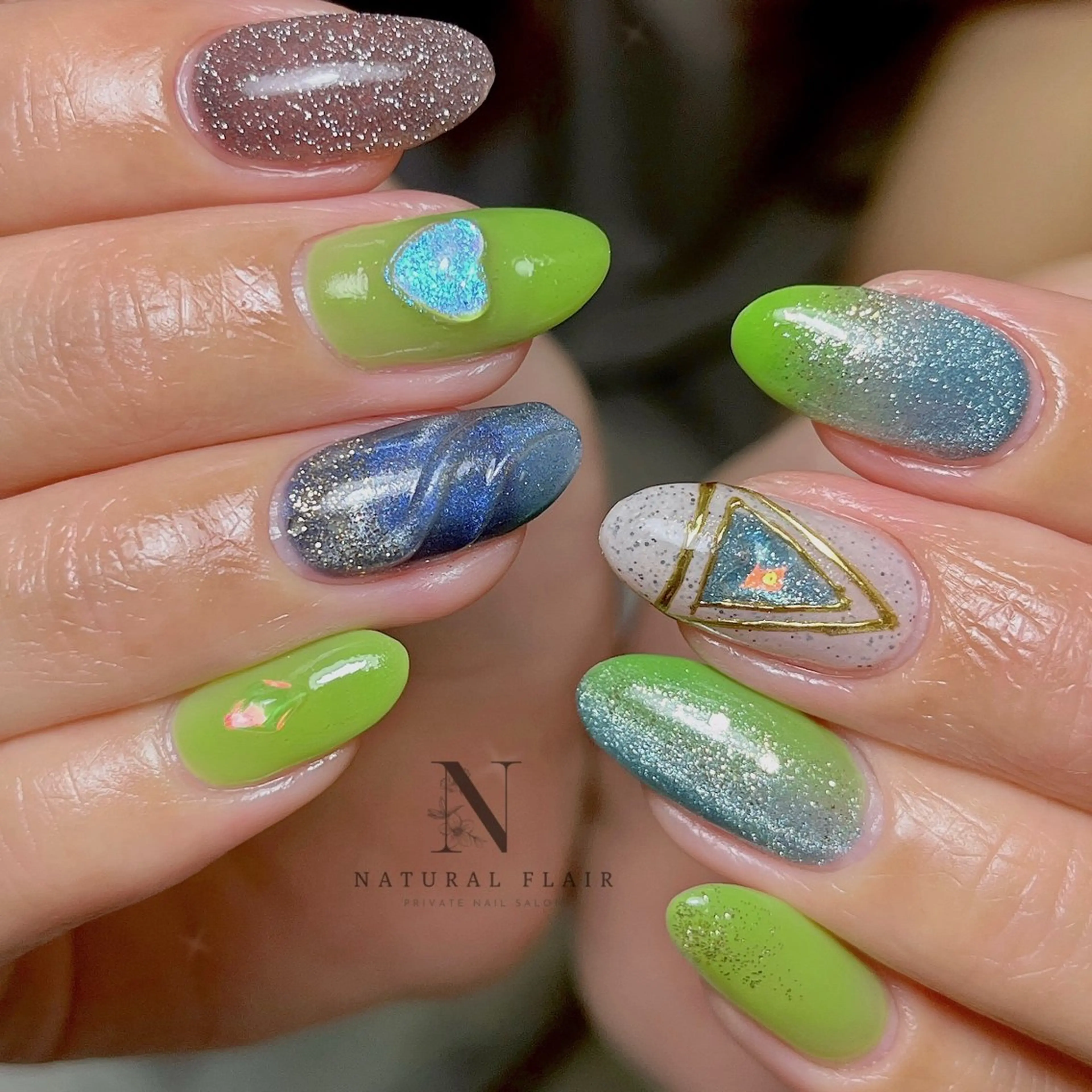 ネイル ハンドネイル natural flairのネイルデザイン